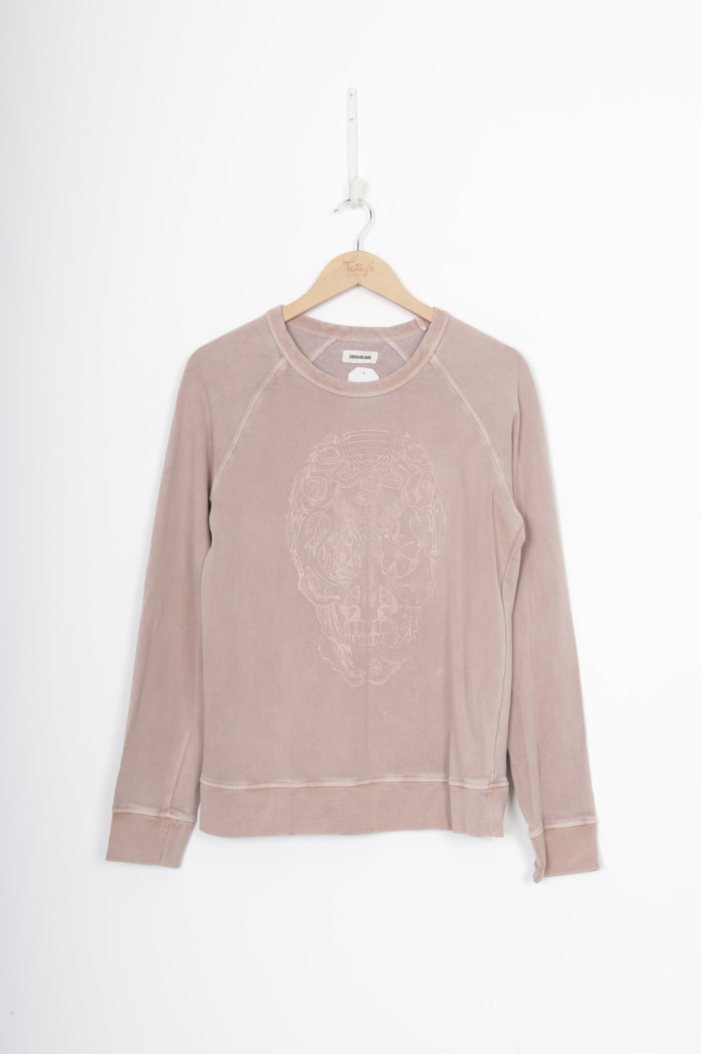Zadig & Voltaire Womens Pink Jumper Size L