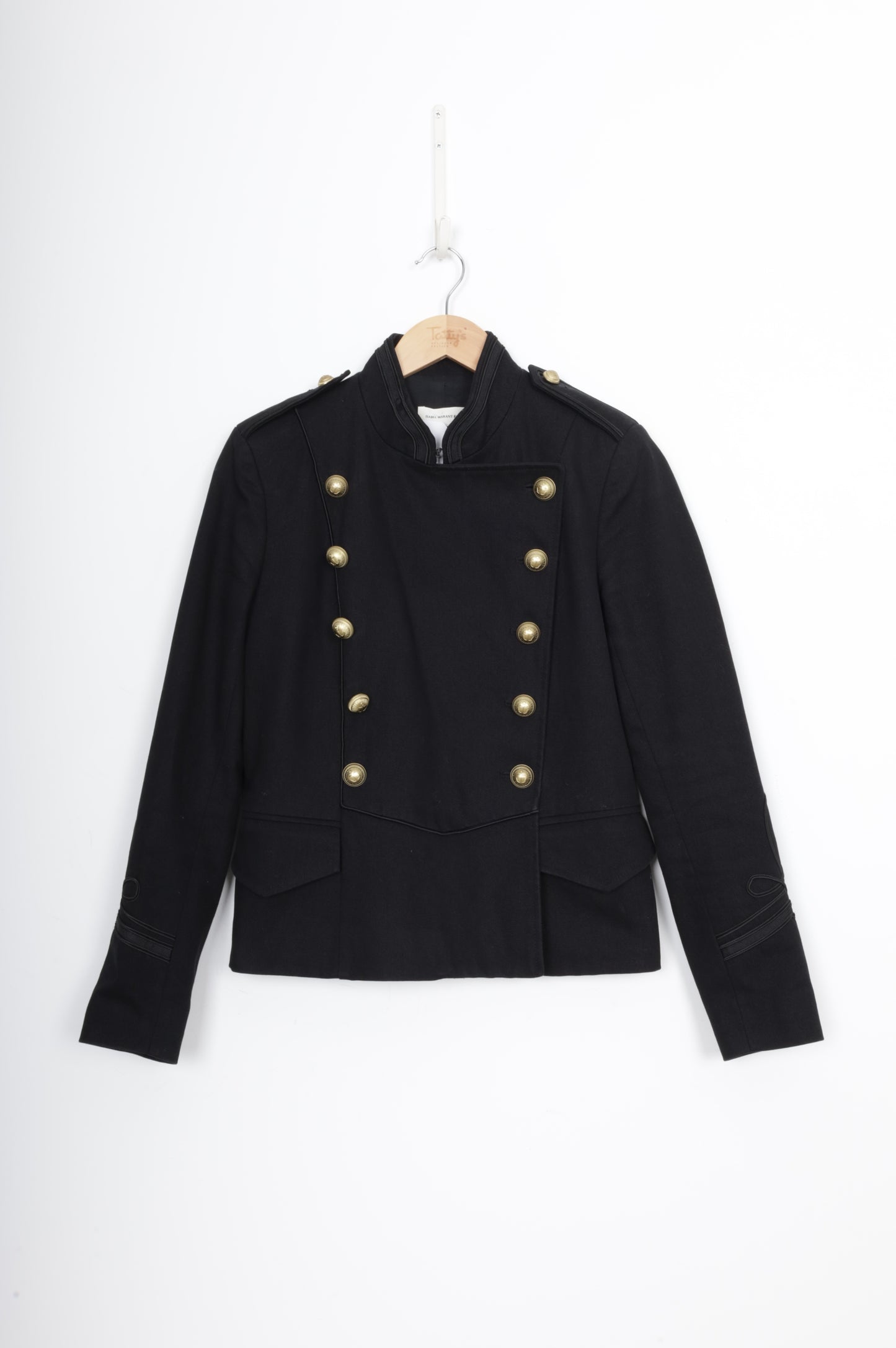 Isabel Marant Etoile Womens Black Jacket Size EU 38