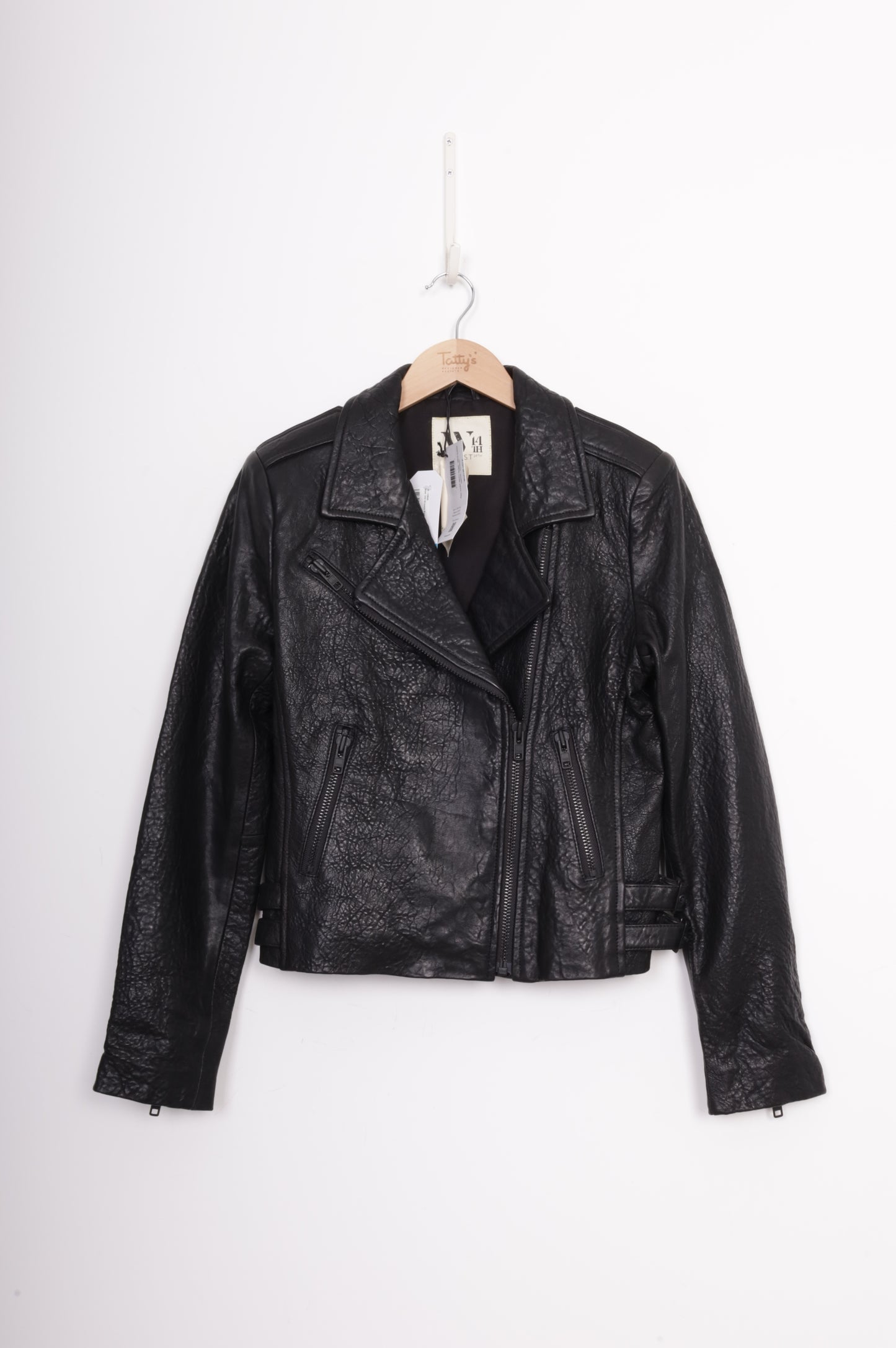 West 14th Womens Black Jacket Size M