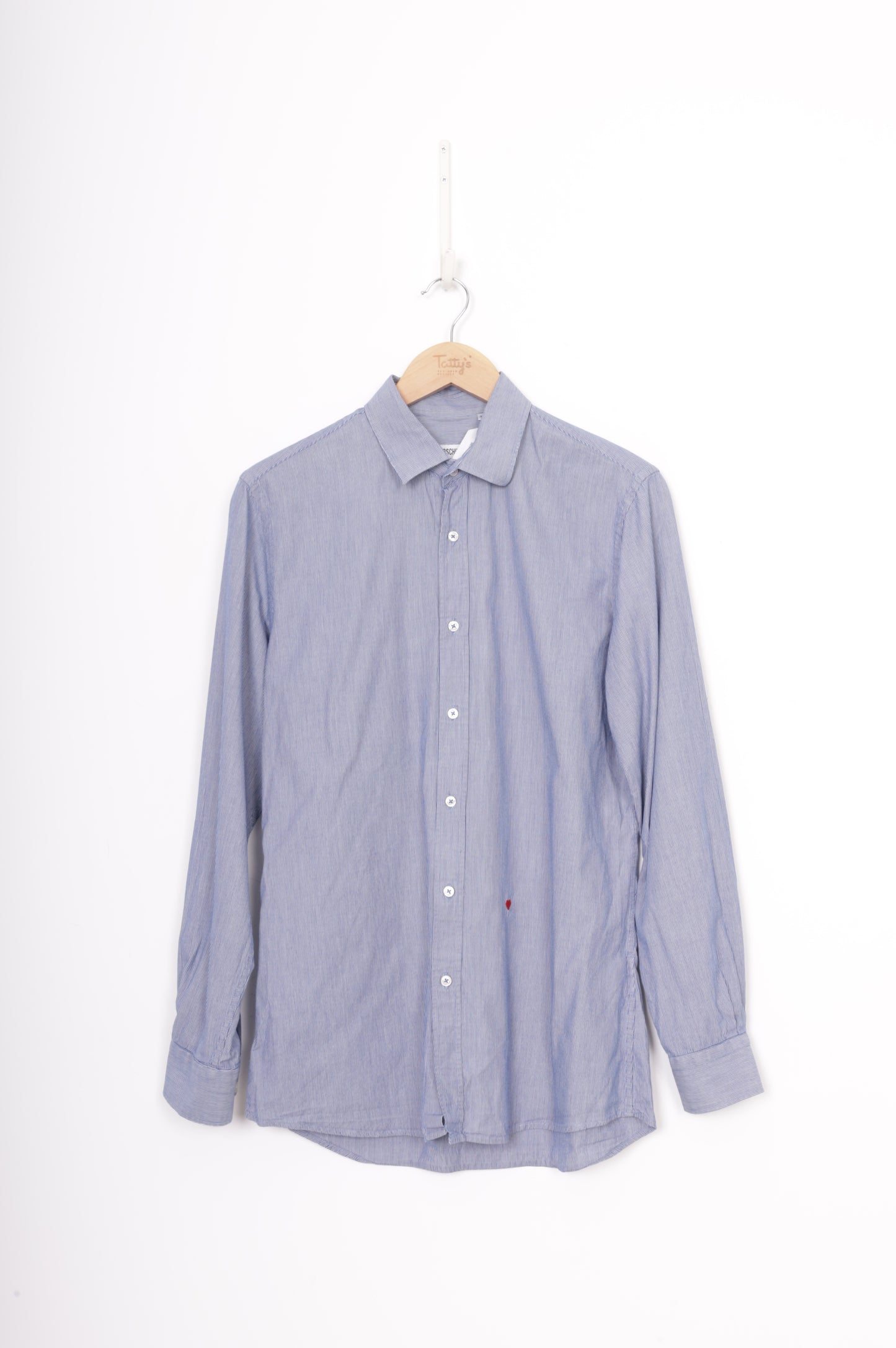 Moschino Mens Blue Shirt Size 39
