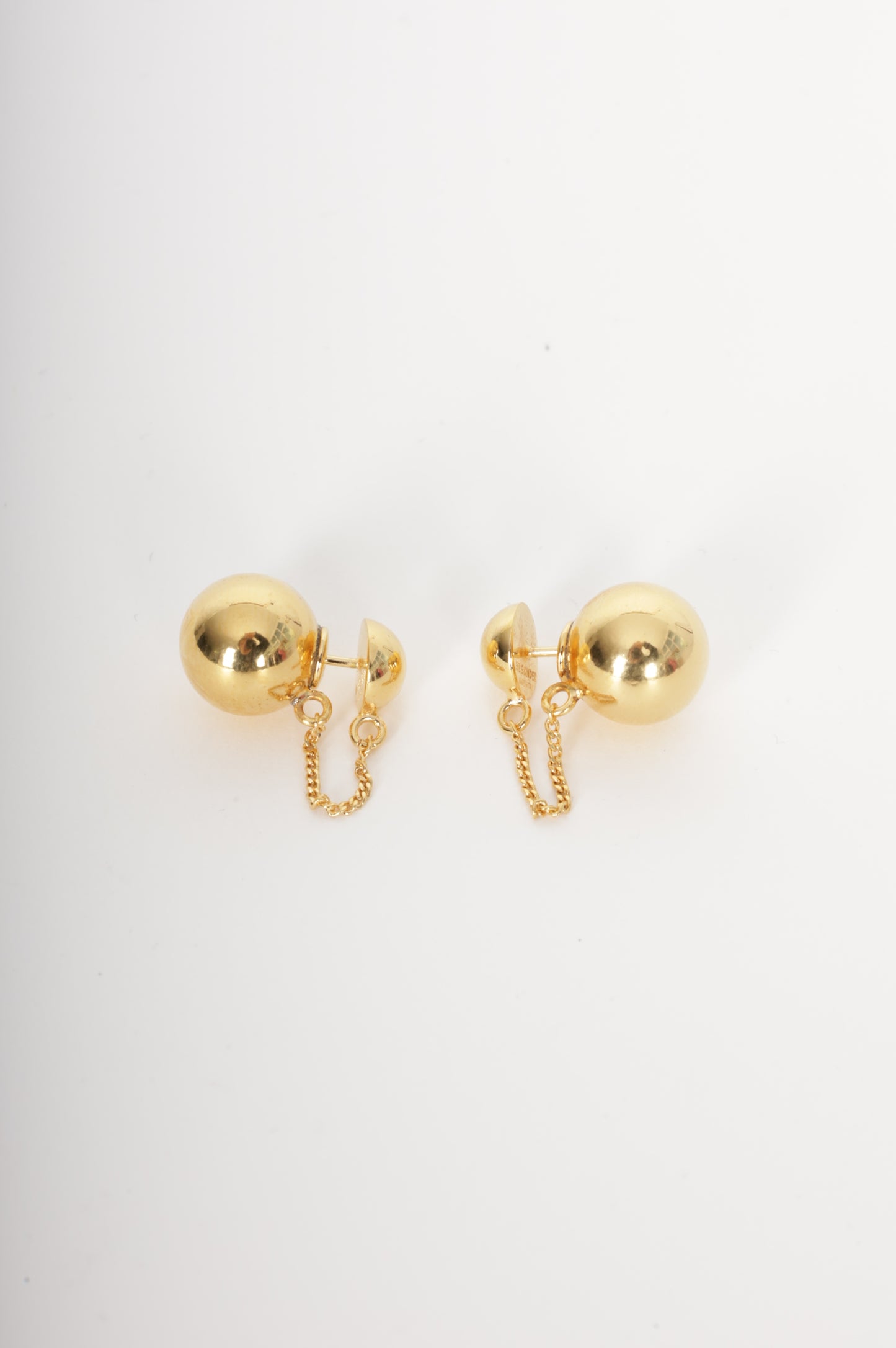 Jil Sander Womens Metallic Earrings Size O/S