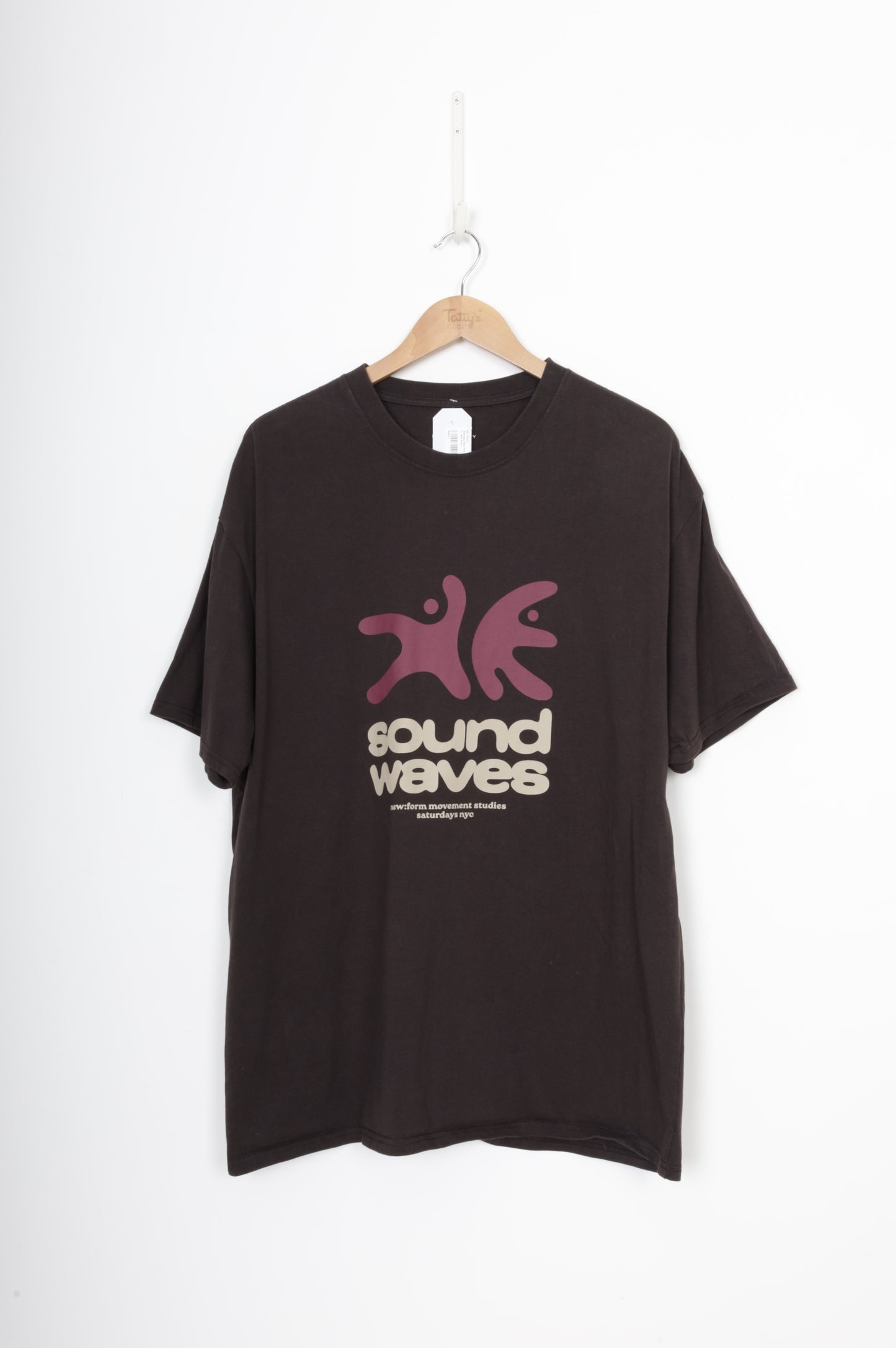 Saturdays New York City Mens Brown T-shirt Size L