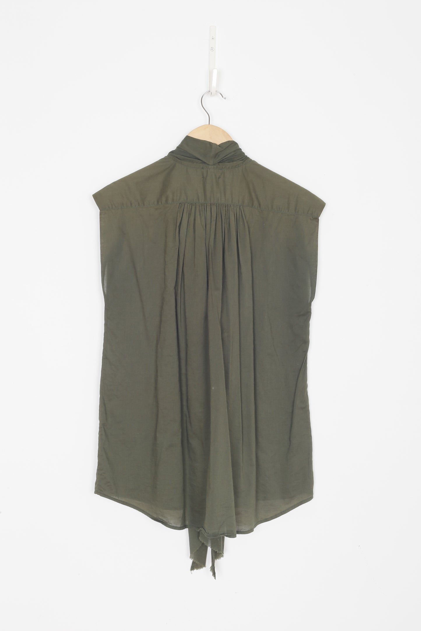 Mahsa Womens Green Blouse Size XS