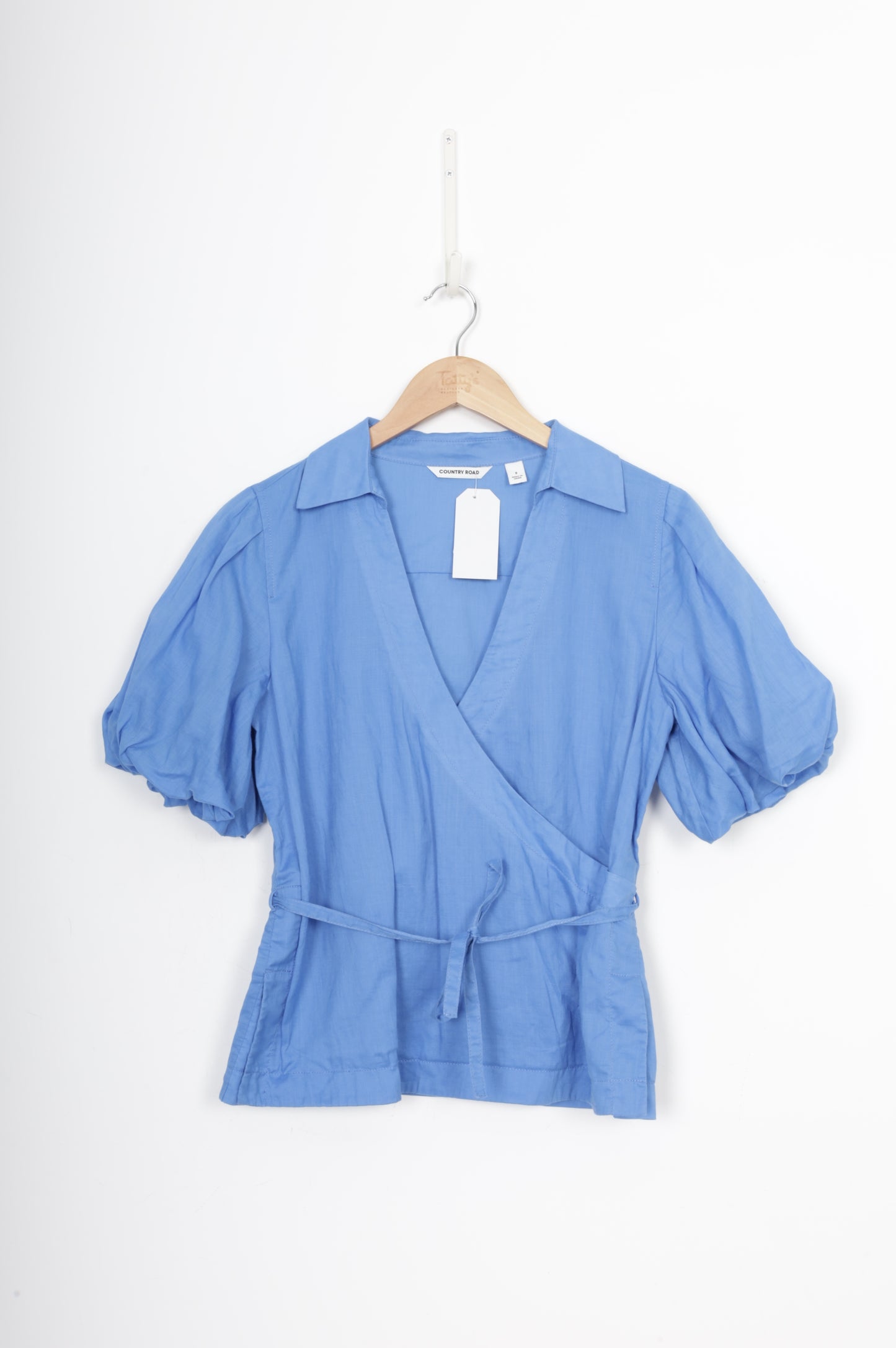 Country Road Womens Blue Top Size 8