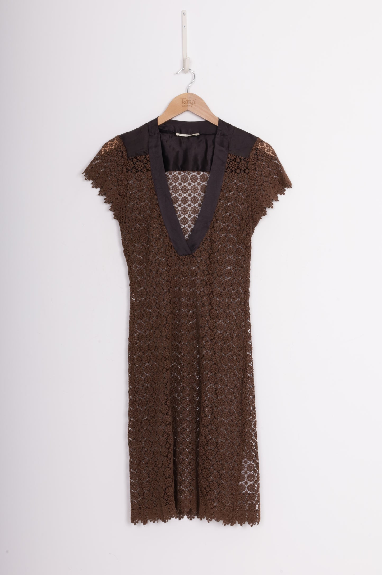 Vanilla Ink by Susan Duckworth Womens Brown Dress Size 10