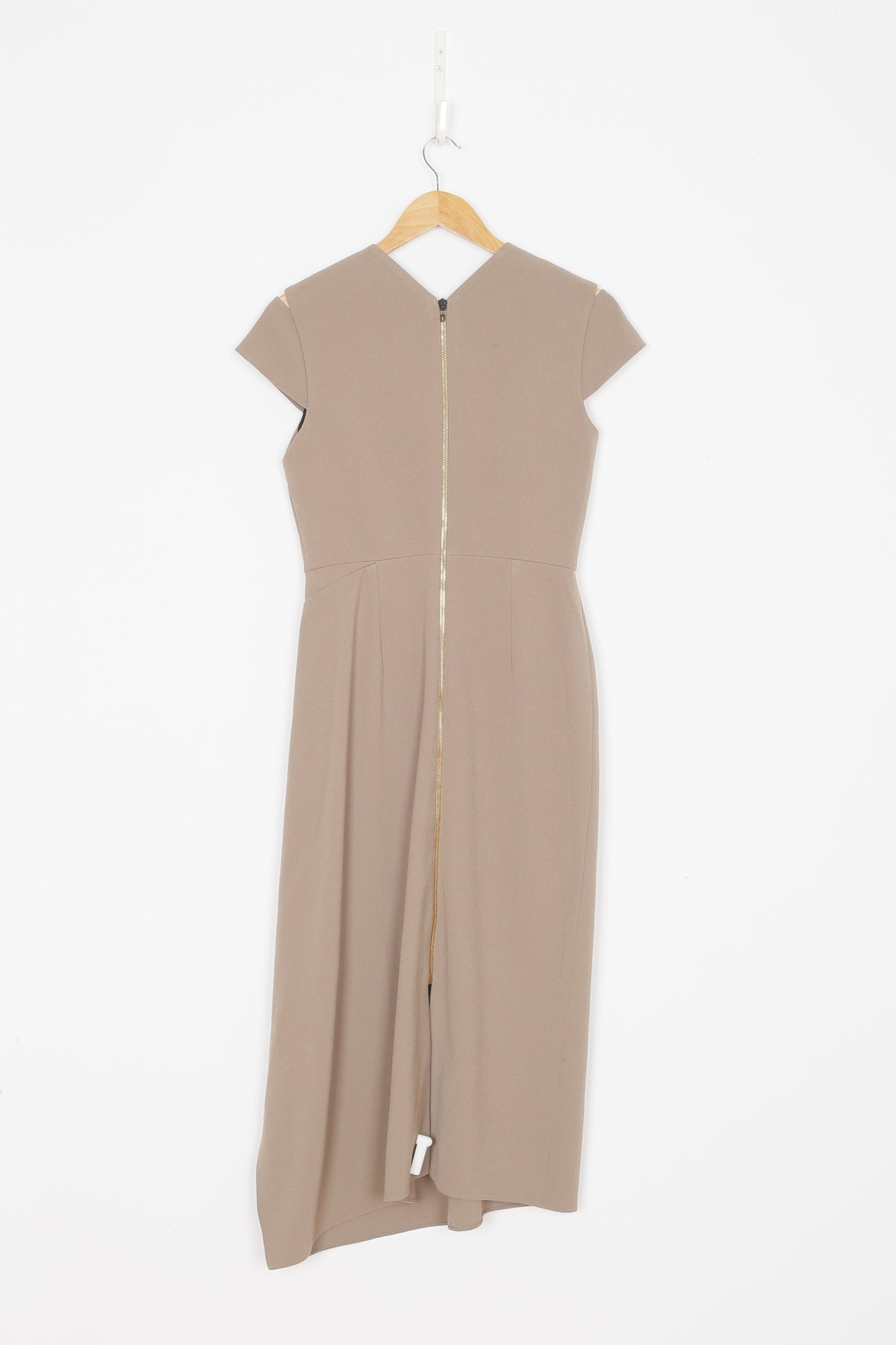 Essential edit by Roland Mouret Womens Brown Dress Size 10
