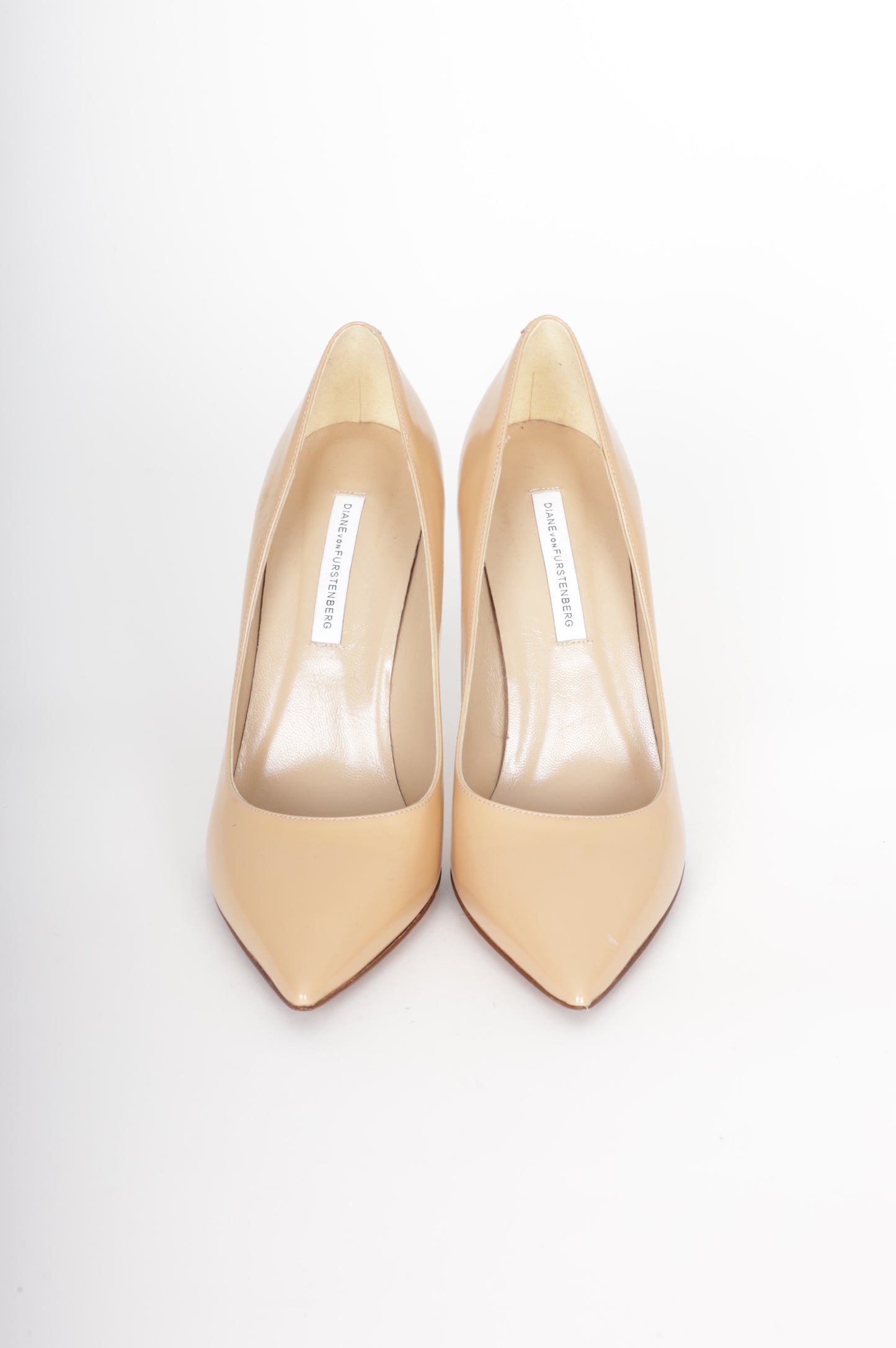 Diane von Furstenberg Womens Beige Heels Size EU 40
