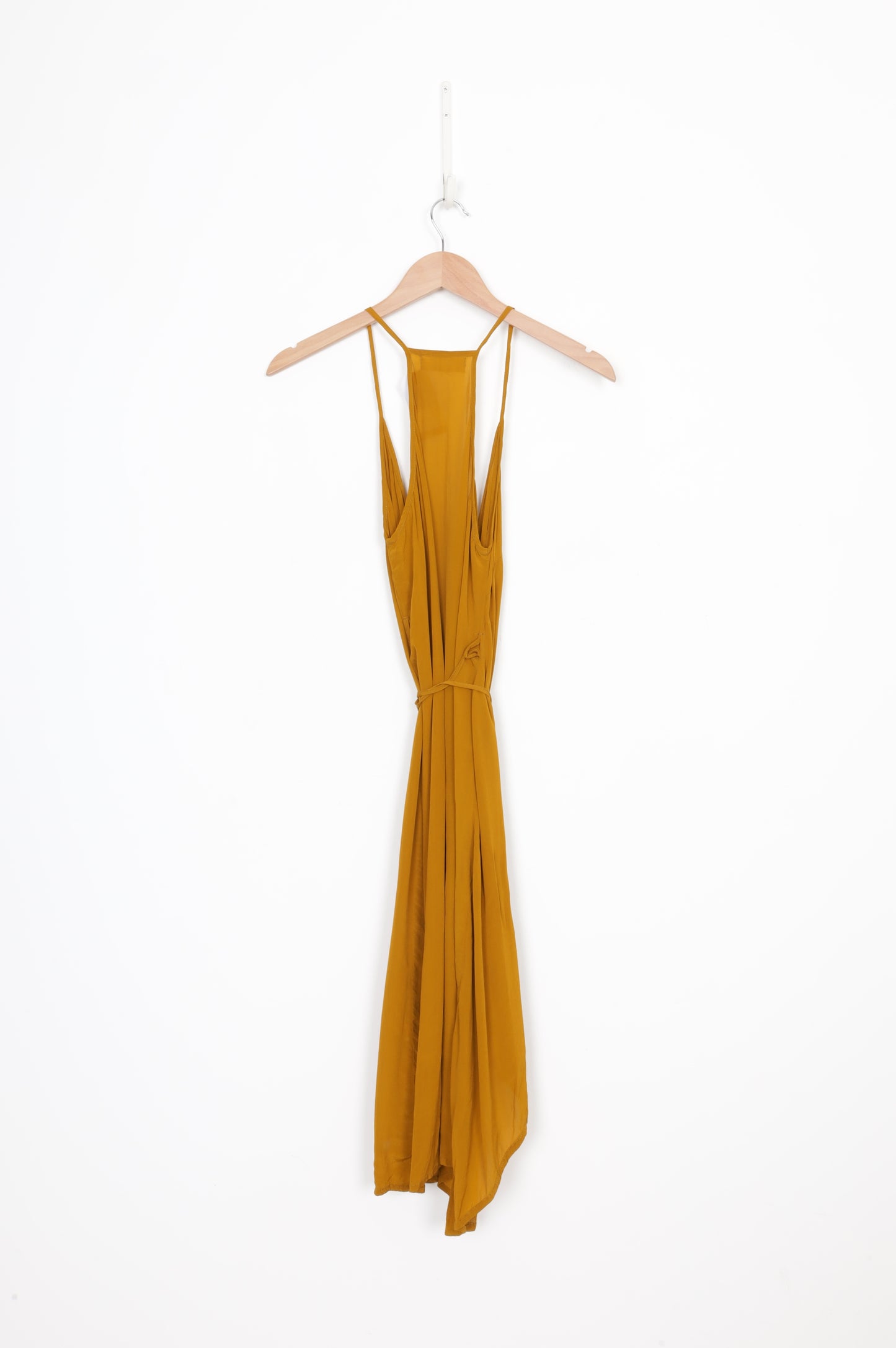 evolucion Womens Yellow Dress Size S