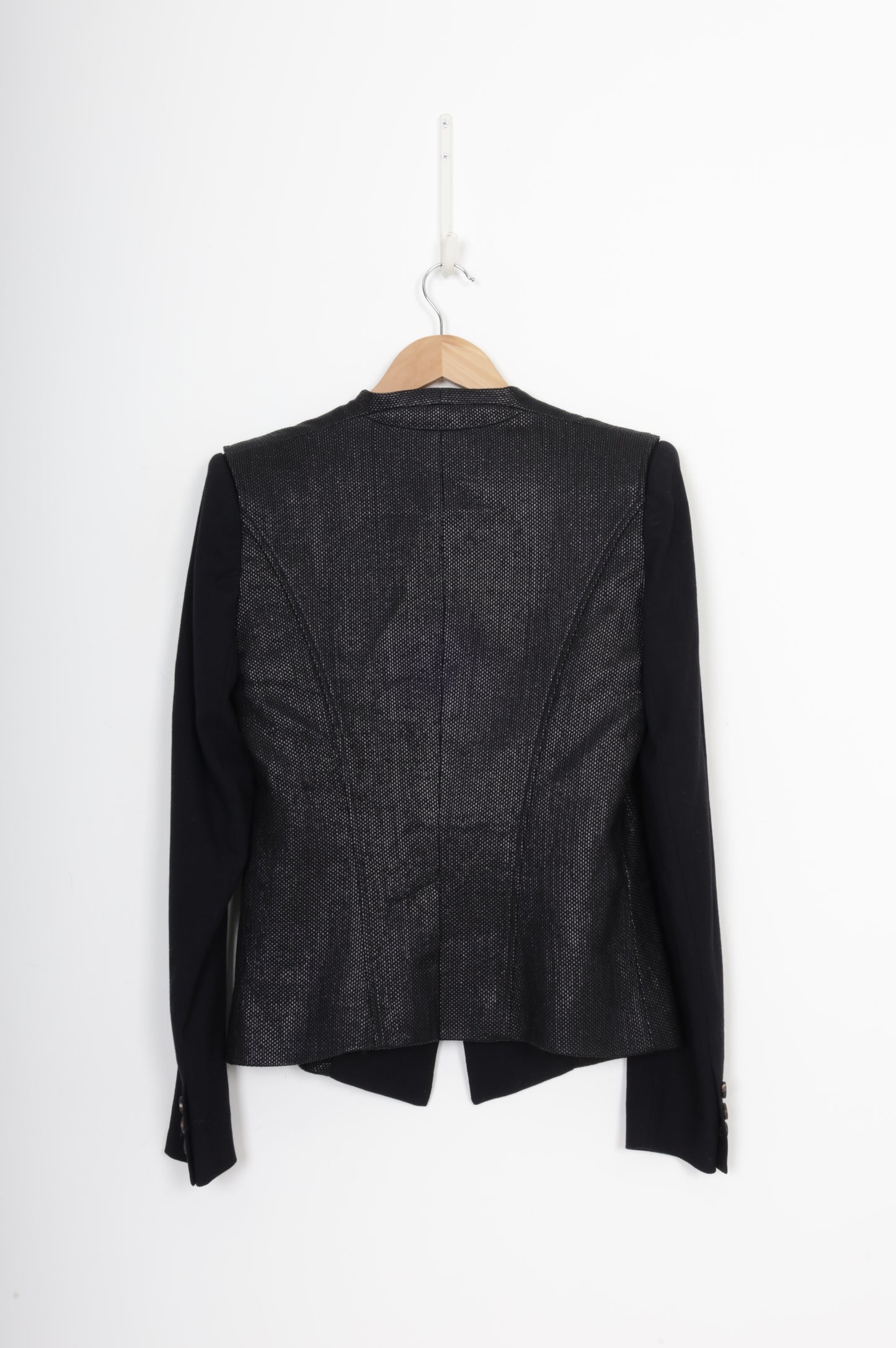 Helmut Lang Womens Black Blazer Size 6