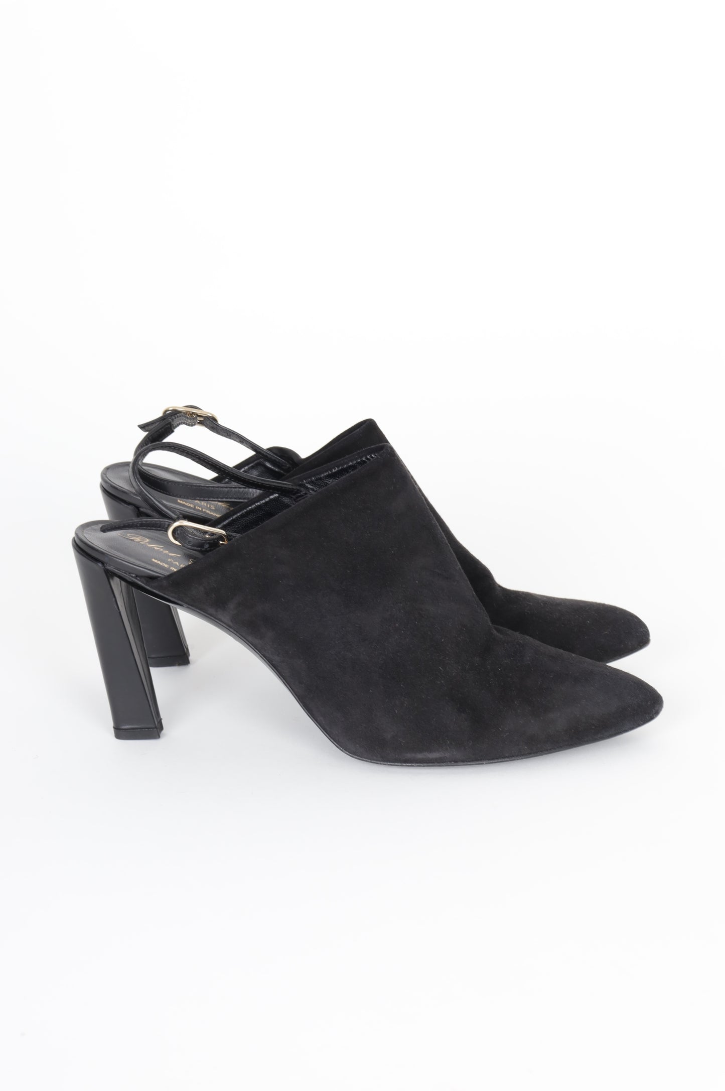 Robert Clergerie Womens Black Heels Size EU 41