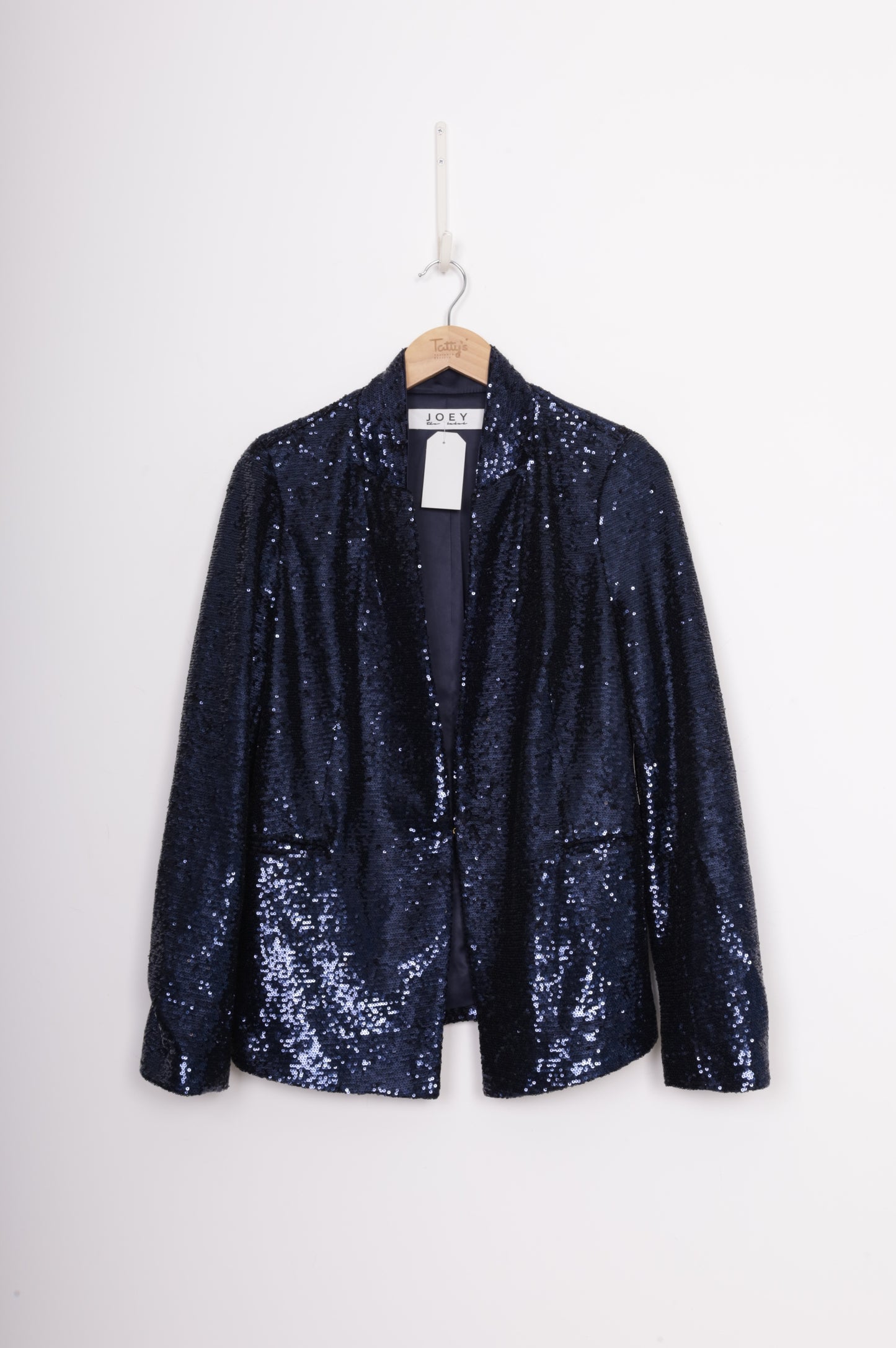 Joey The Label Womens Blue Jacket Size 14