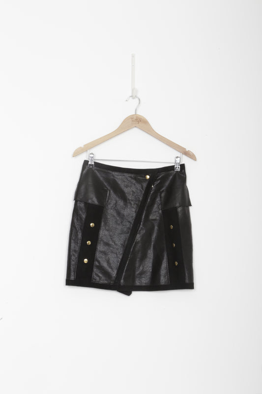 Sass & Bide Womens Black Mini Skirt Size 38