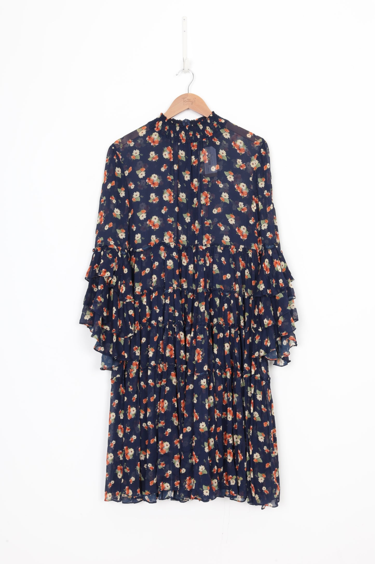 Cooper Womens Blue Dress Size 8