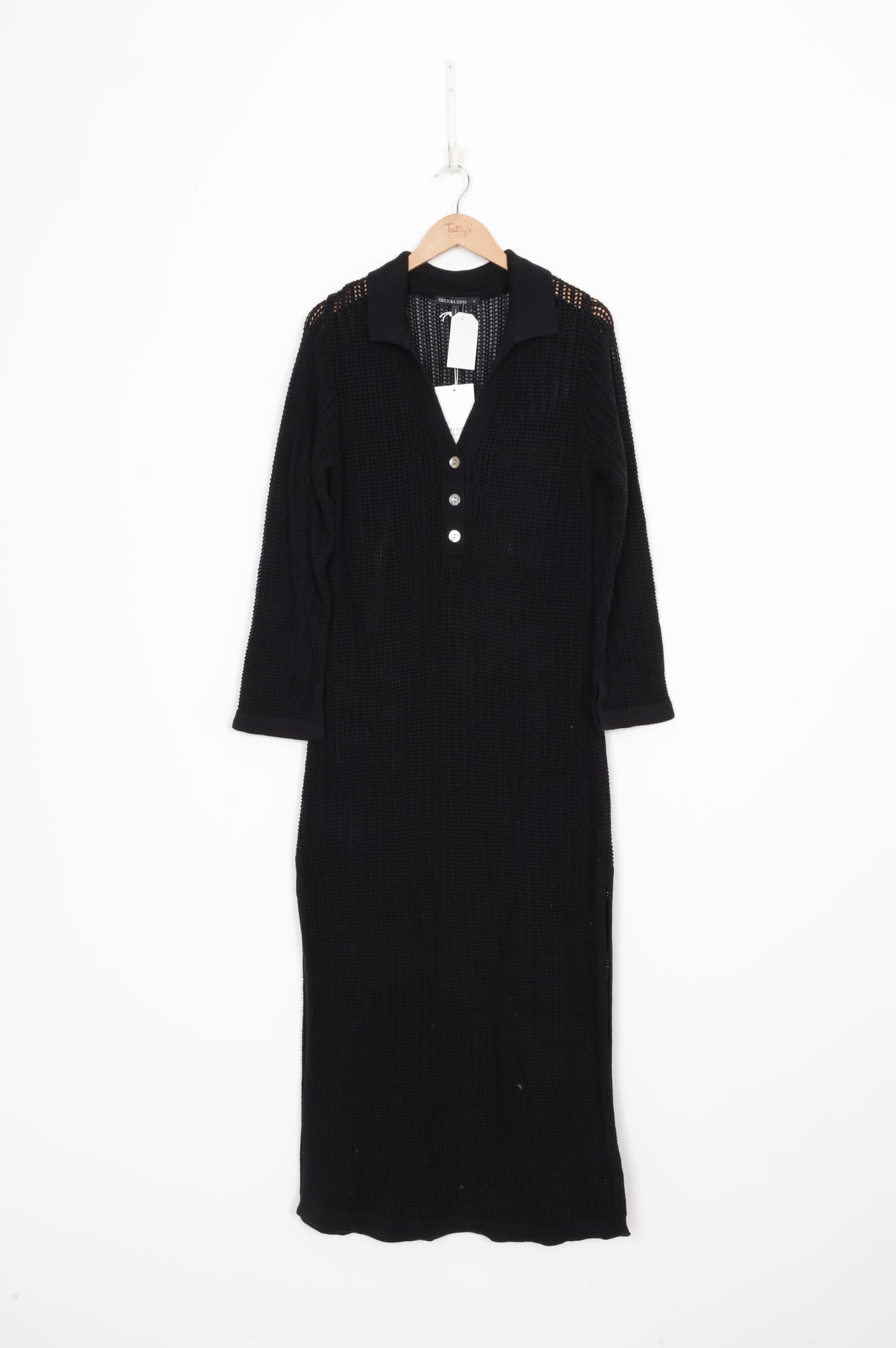 Decjuba swim Womens Black Dress Size XL