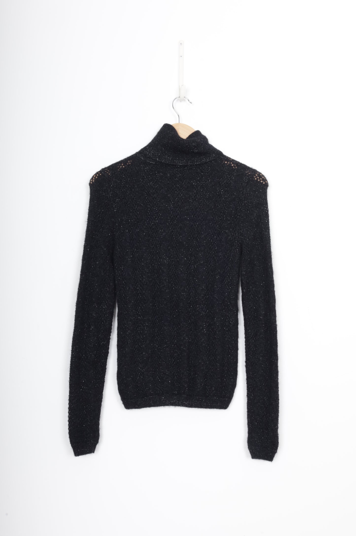 Saint Laurent Womens Black Jumper Size XS