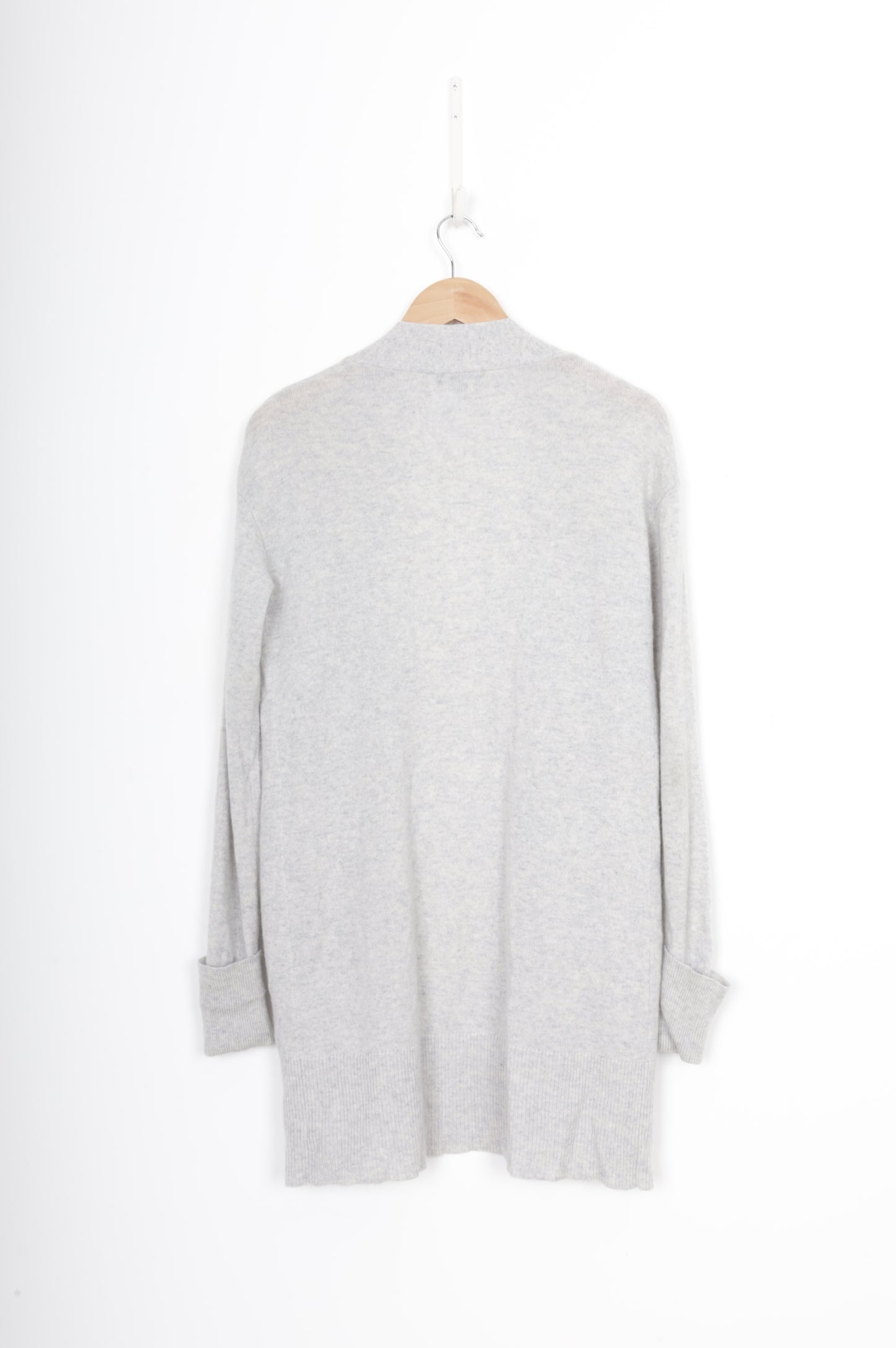 Theory Womens Grey Cardigan Size S