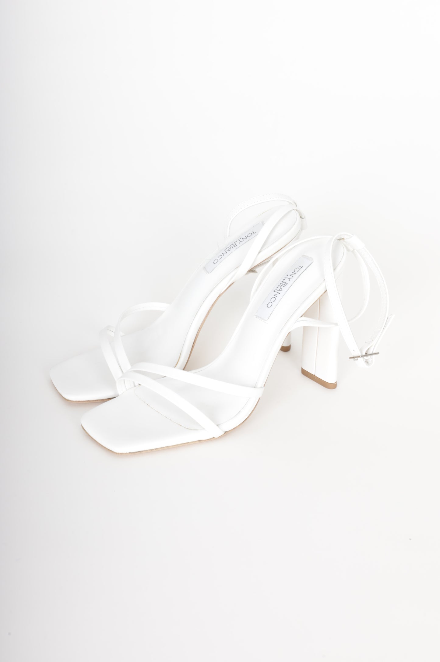 Tony Bianco Womens White Heels Size EU 36.5