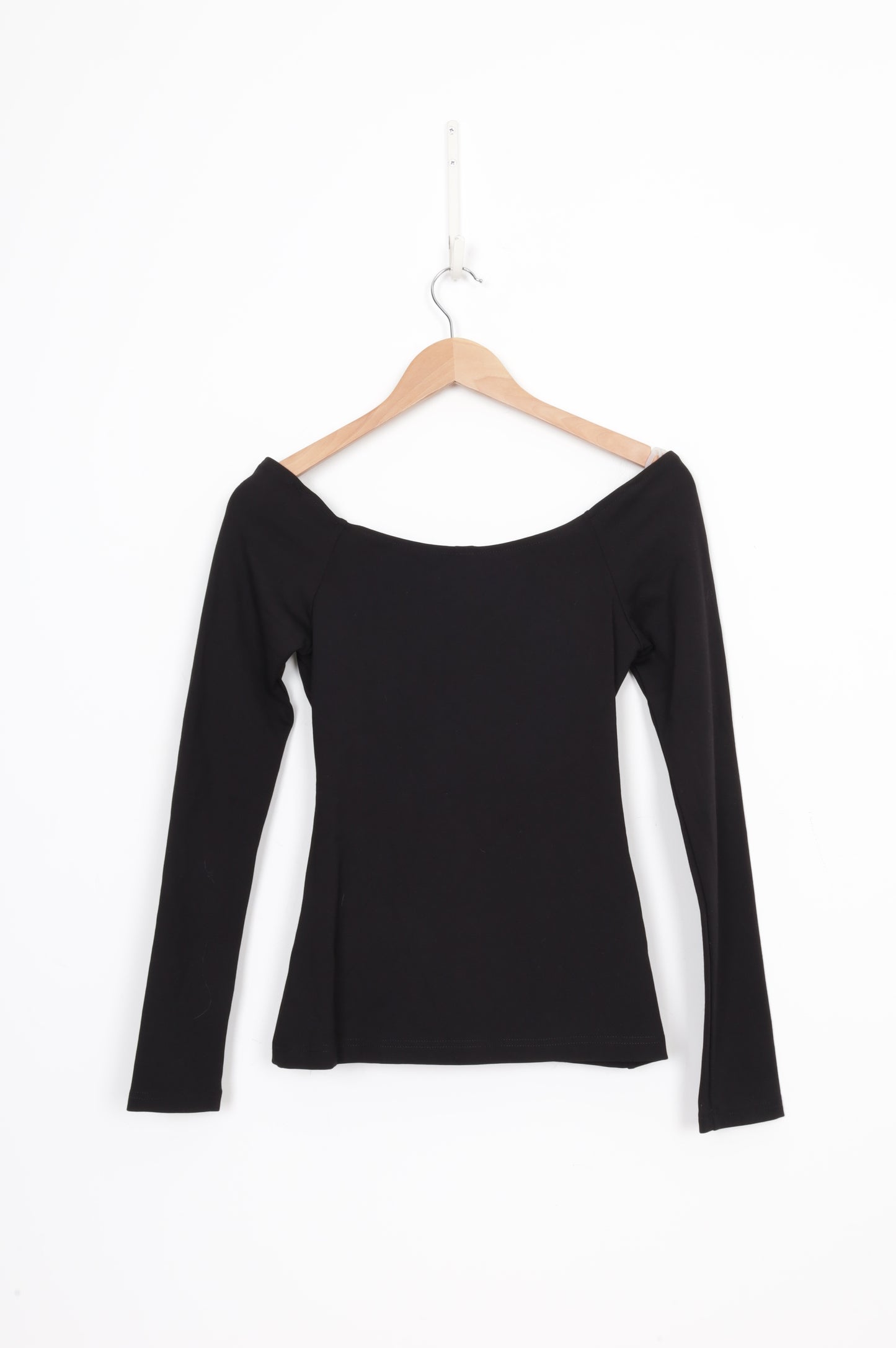 ellis Womens Black Top Size 8