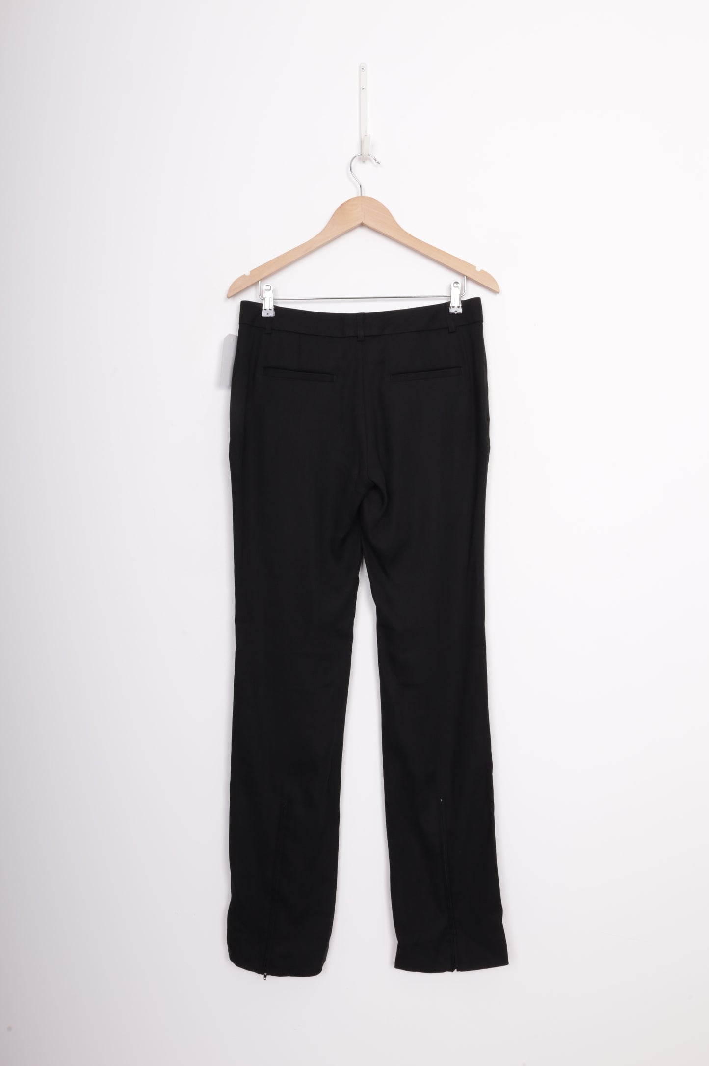 Acne Studios Womens Black Pants Size 38