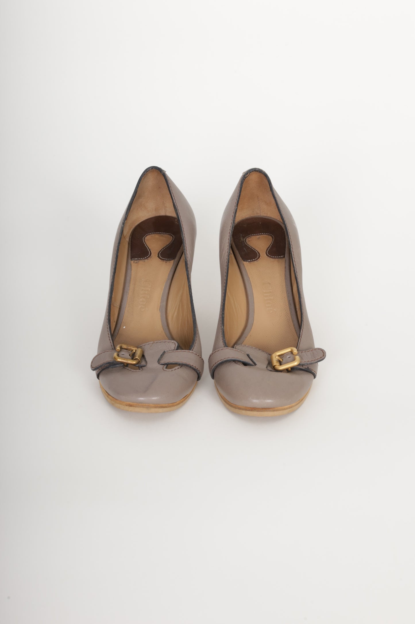 Chloe Womens Brown Heels Size 38