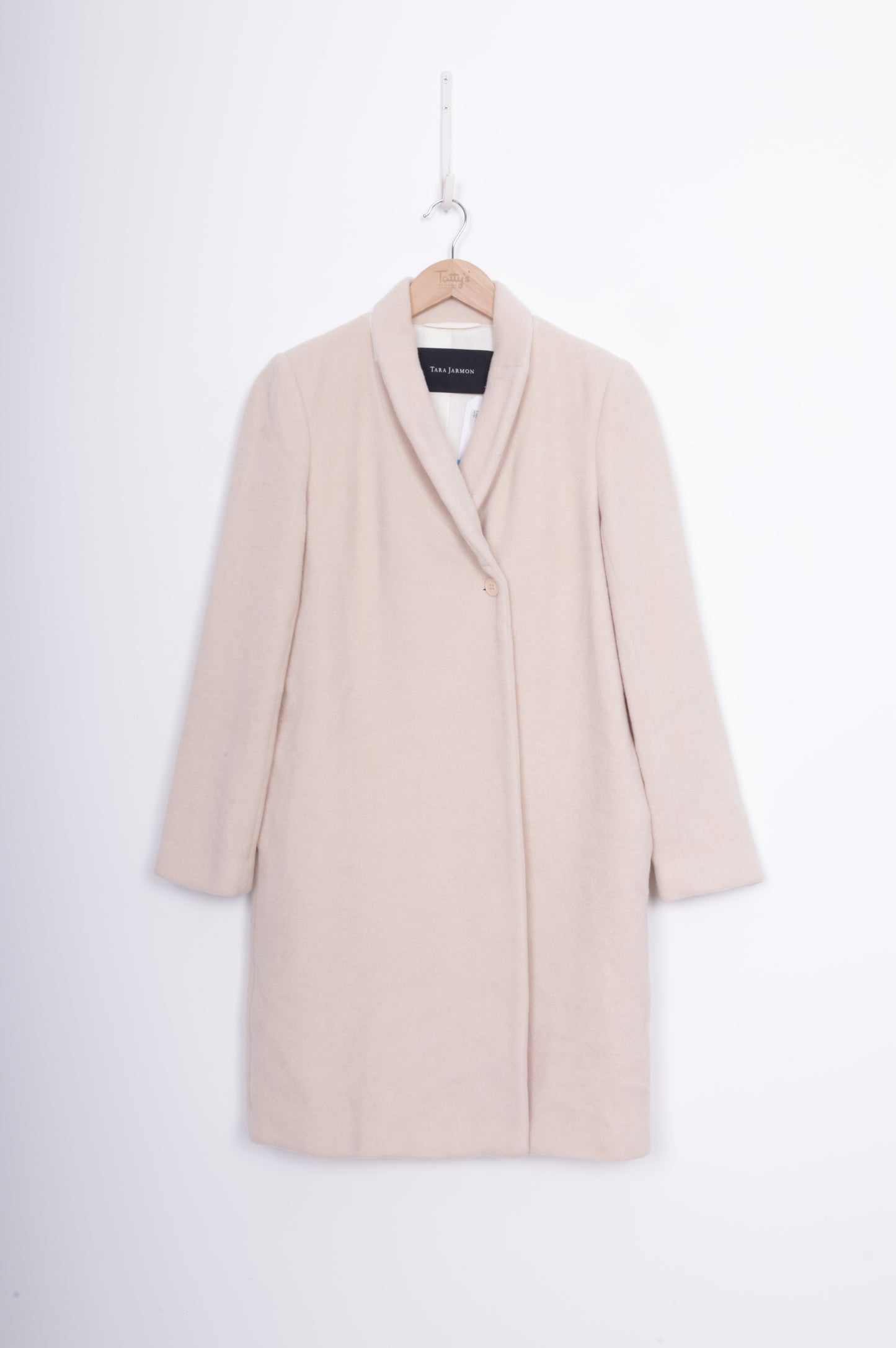 Tara Jarmon Womens Pink Jacket Size 40