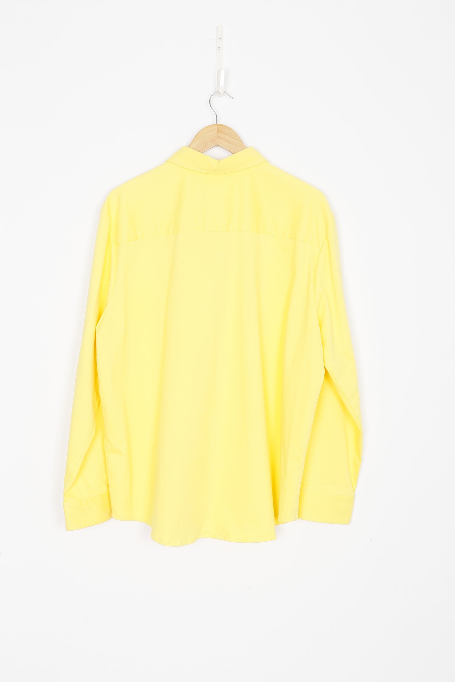 Maggie Marilyn Womens Yellow Shirt Size 16
