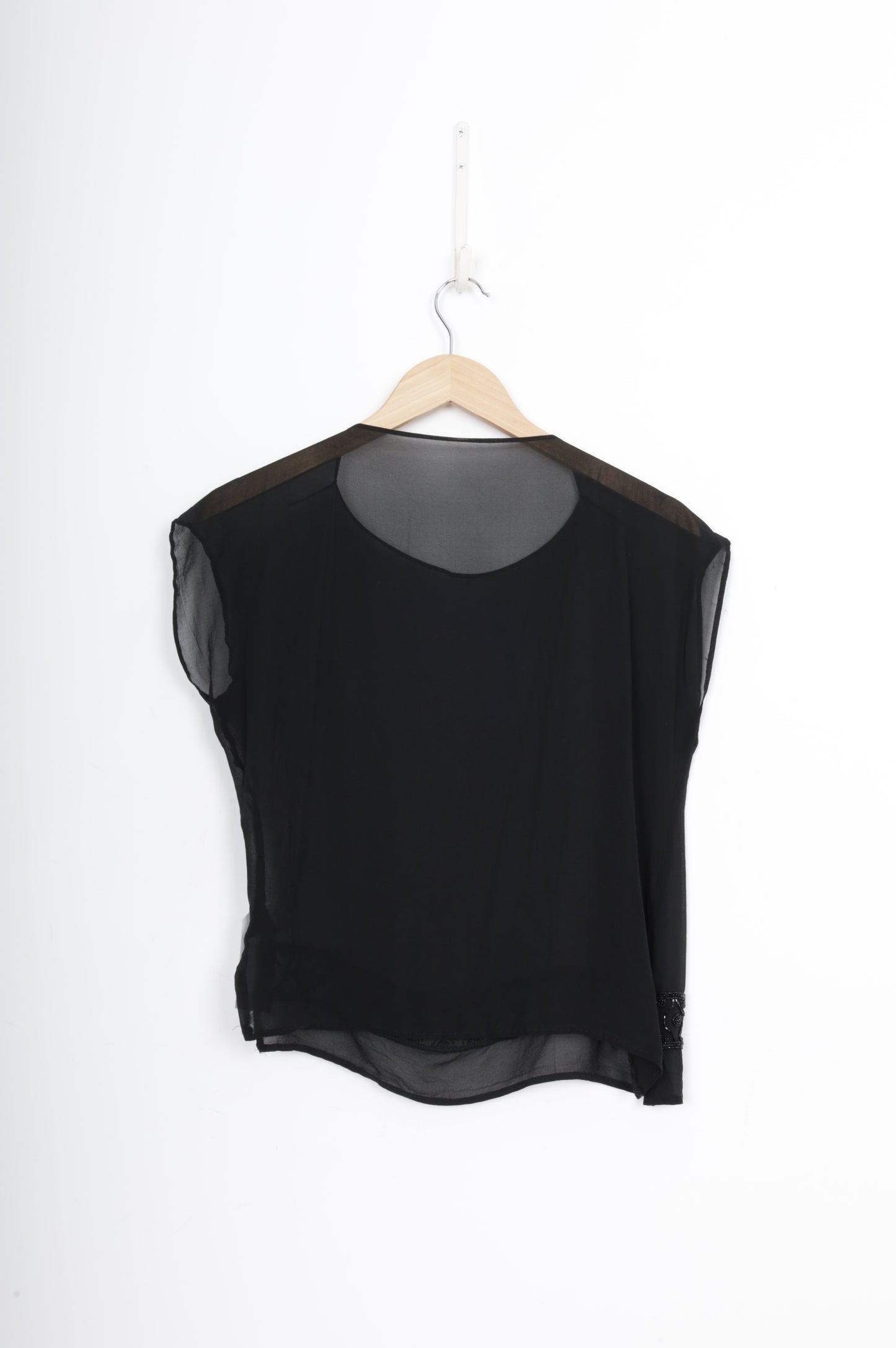 No Label Womens Black Top Size XS
