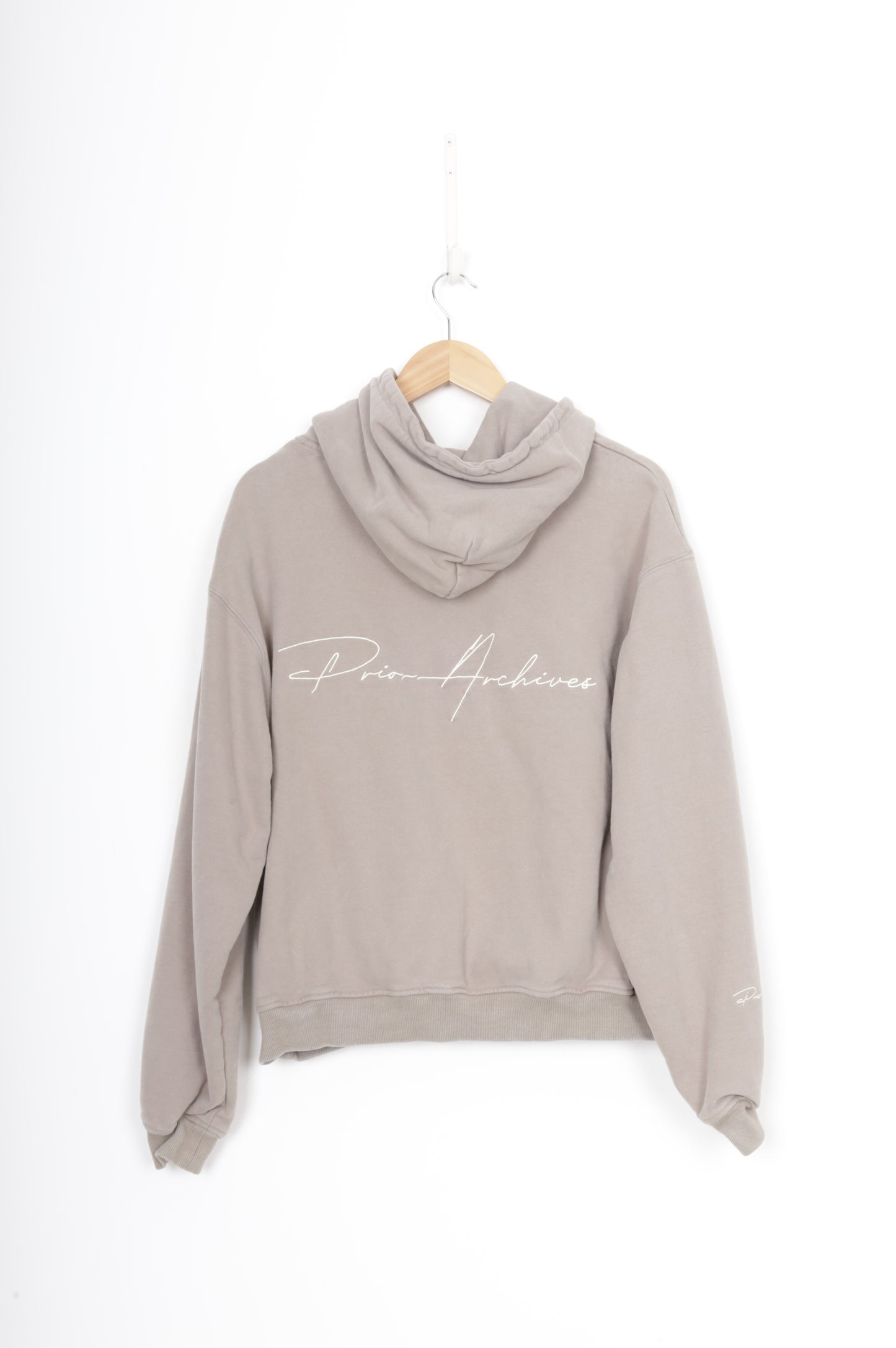 Prior Womens Grey Sweatshirt Size S