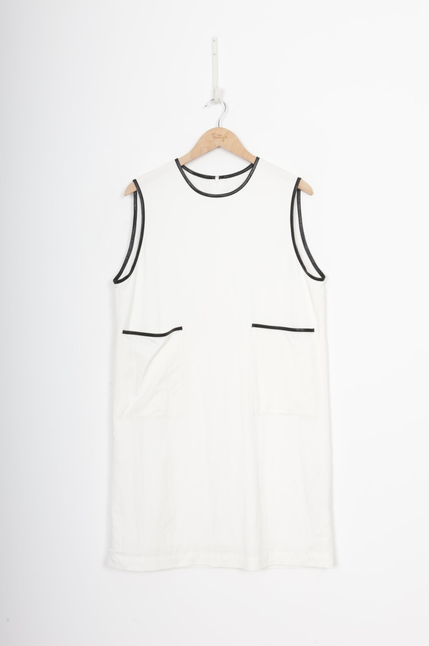 Hidemi Womens White Dress Size S