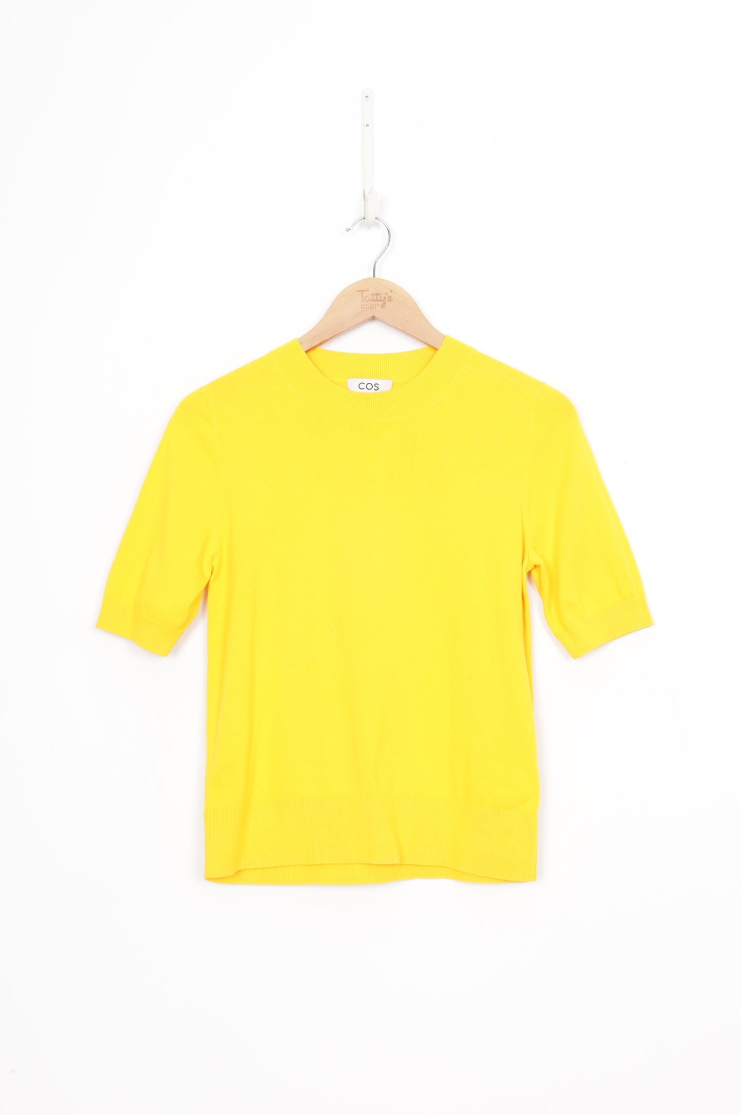 Cos Womens Yellow Jumper Size S