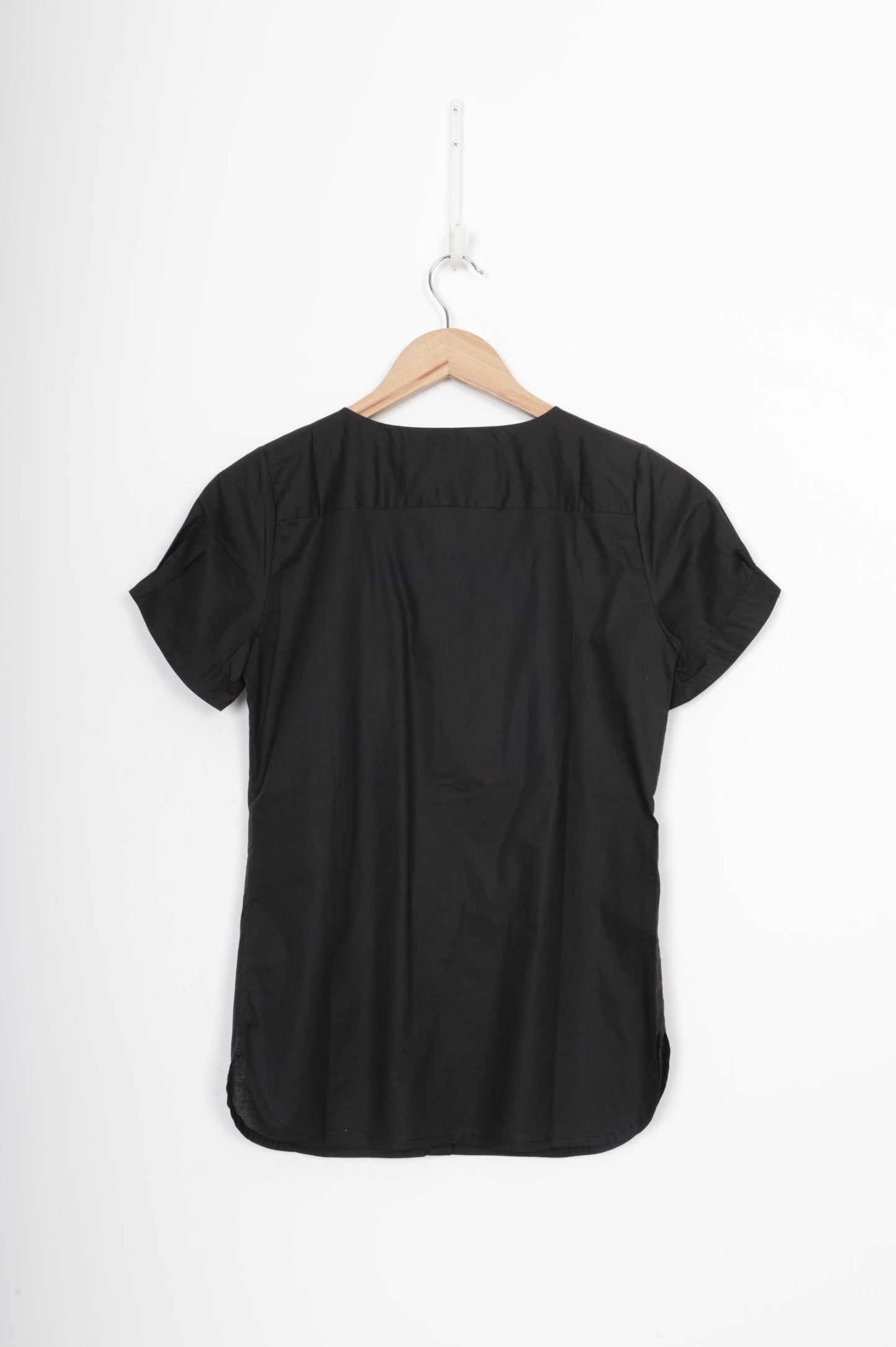Designers Remix Collection by charlotte eskildsen Womens Black Shirt Size 38