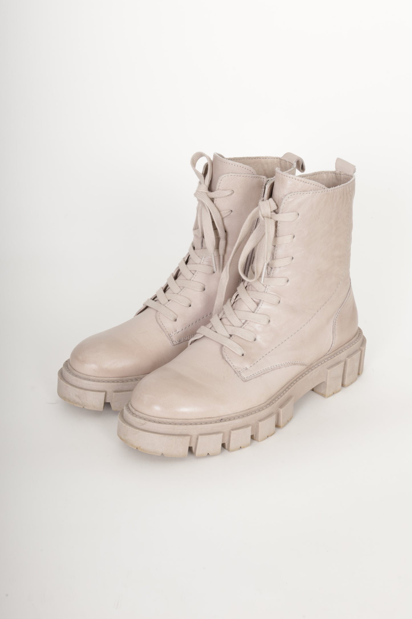 EOS Womens Beige Boots Size EU 40