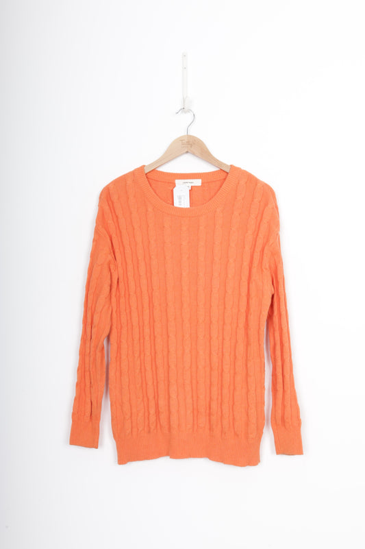juliette hogan Womens Orange Jumper Size XS