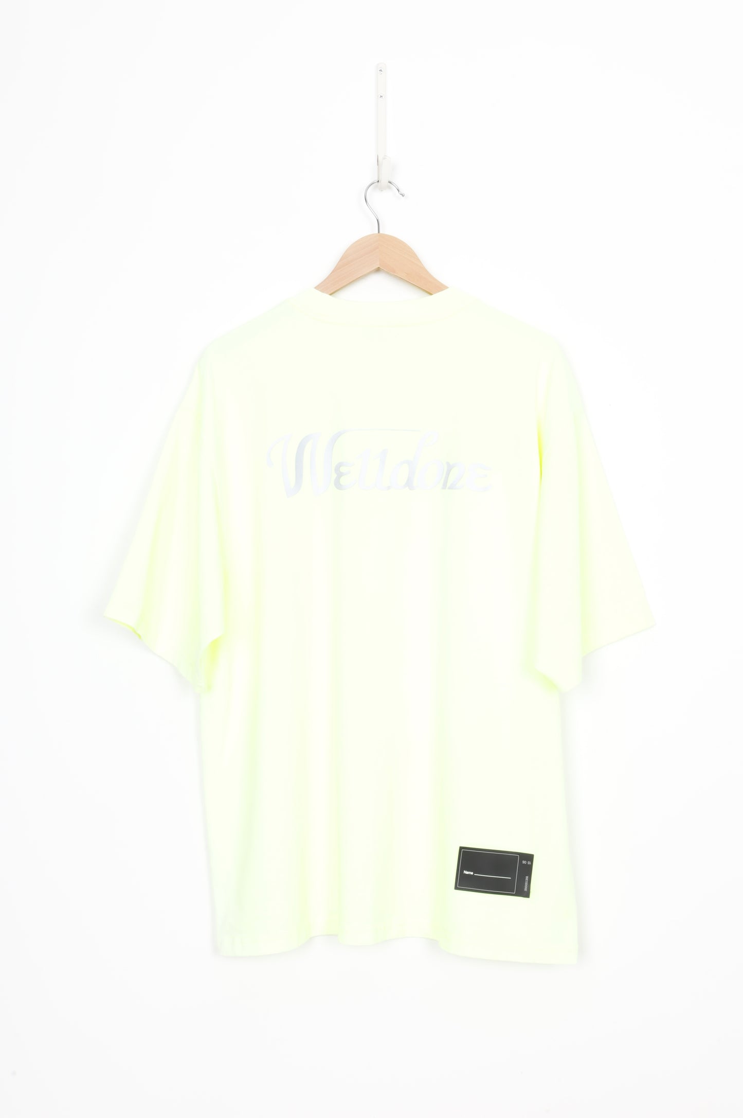 We11done Mens Yellow T-shirt Size M