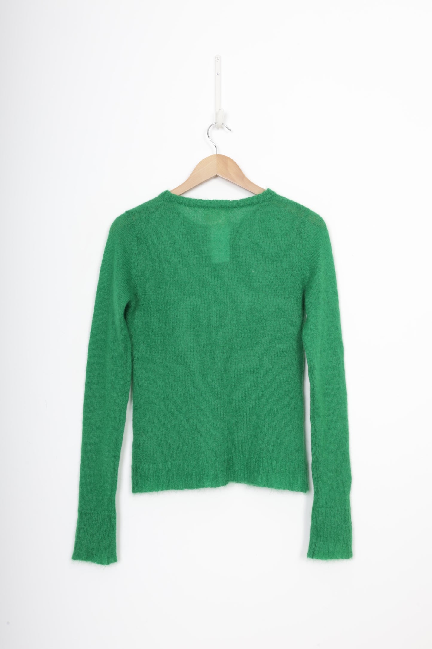 I AM Andrea Moore Womens Green Jumper Size S