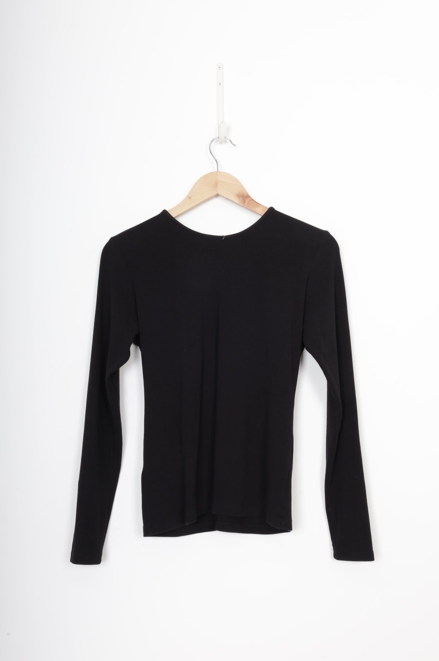 Caitlin Crisp Womens Black Top Size 8