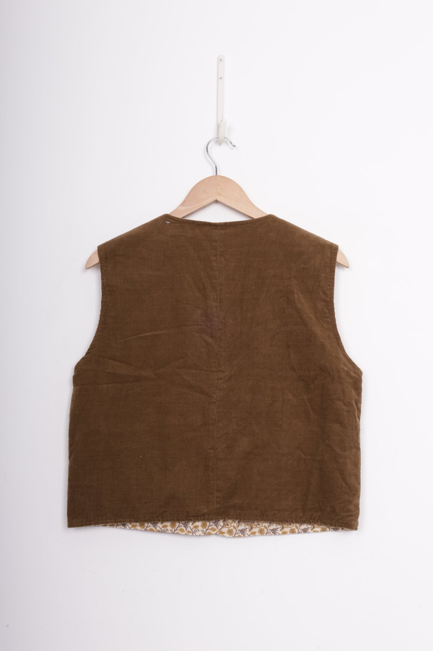 No Label Womens Brown Waistcoat Size M