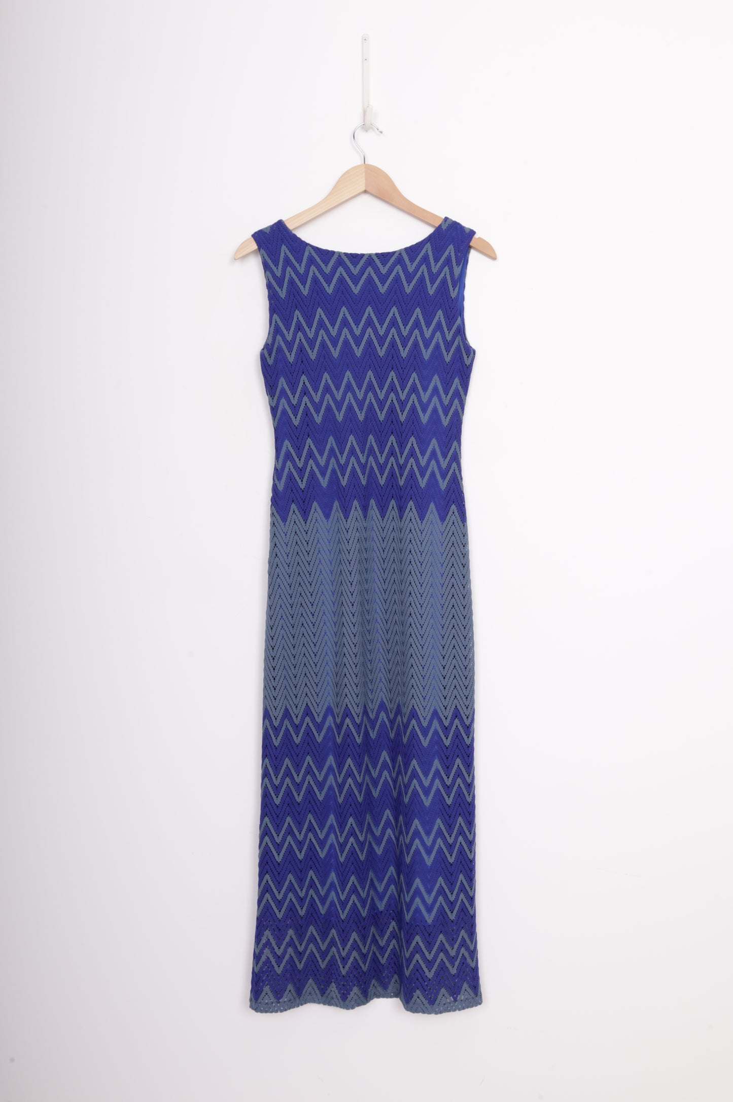 Missoni Womens Blue Dress Size M