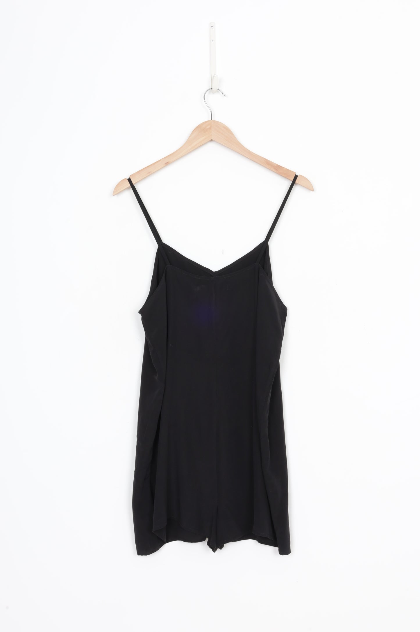 Penny Sage (NZ Made) Womens Black Playsuit Size 12