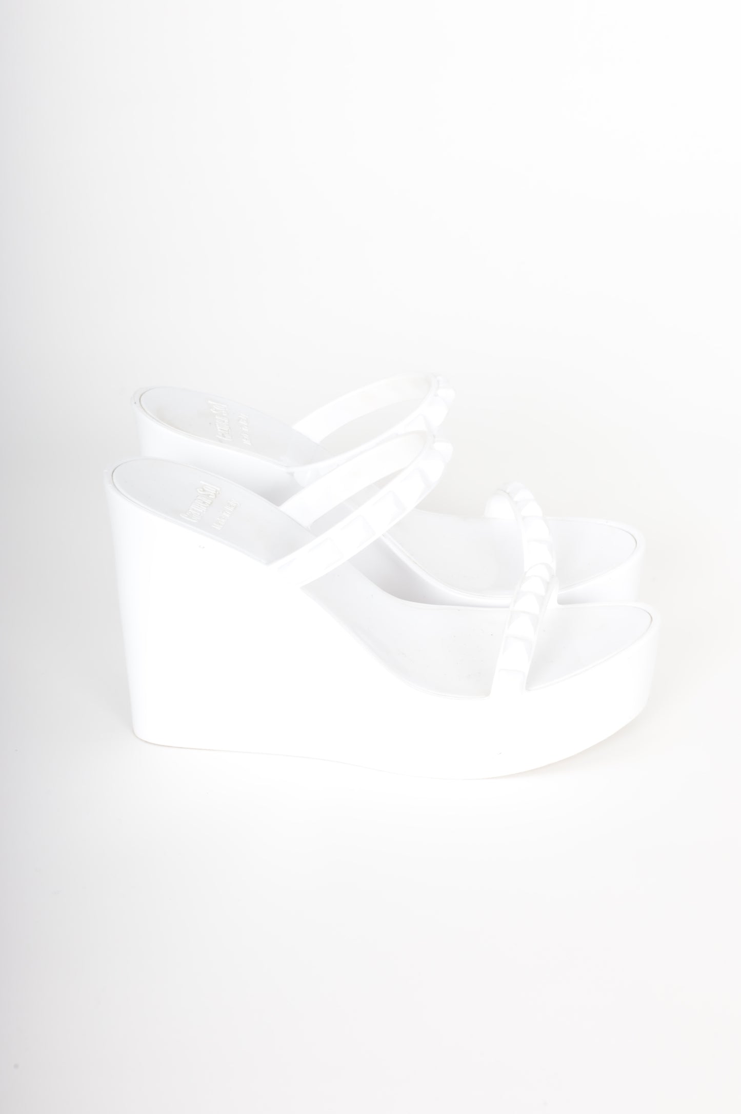 Carmen Sol Womens White Heels Size EU 38