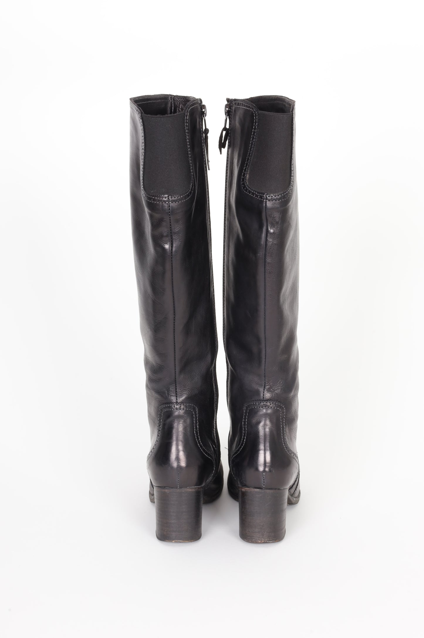 King Womens Black Boots Size EU 37
