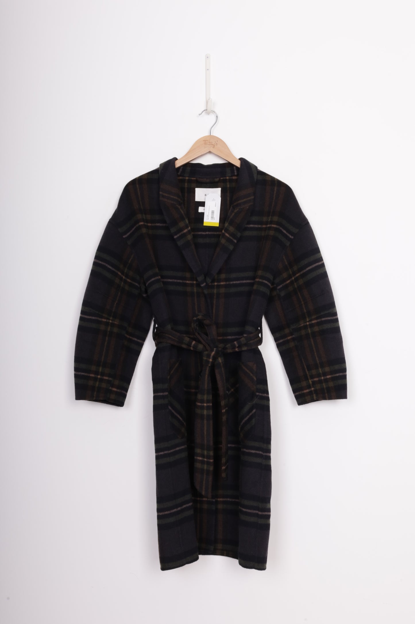 Max Womens Blue Coat Size 10