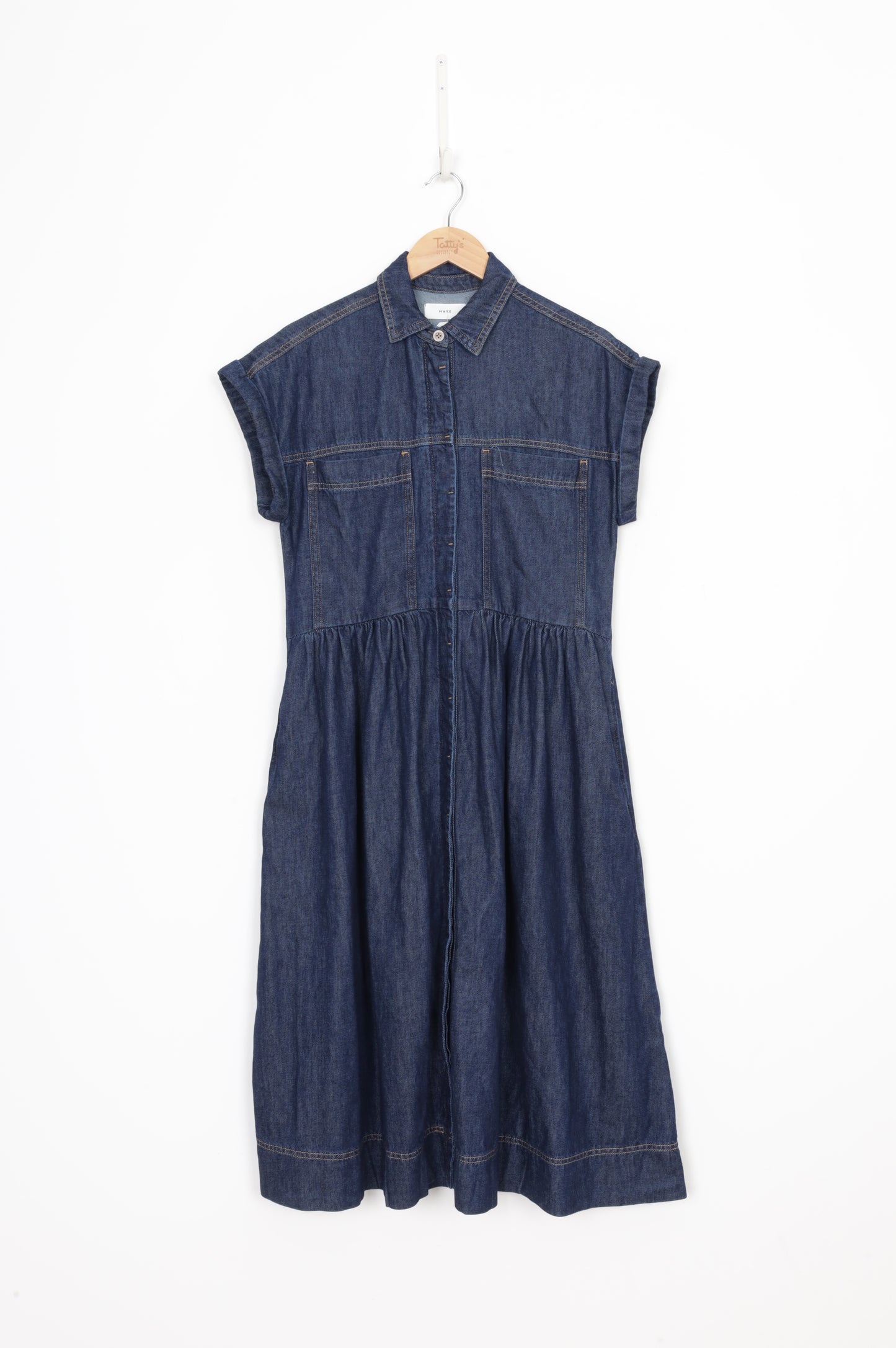 maye Womens Blue Dress Size XXS