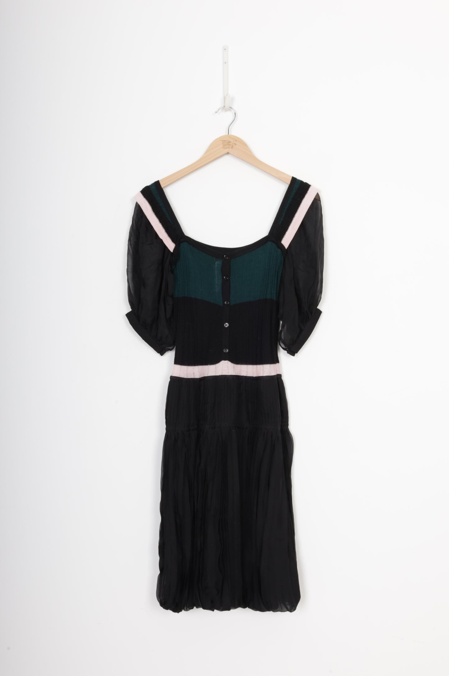 Missoni Foulard Womens Black Dress Size M