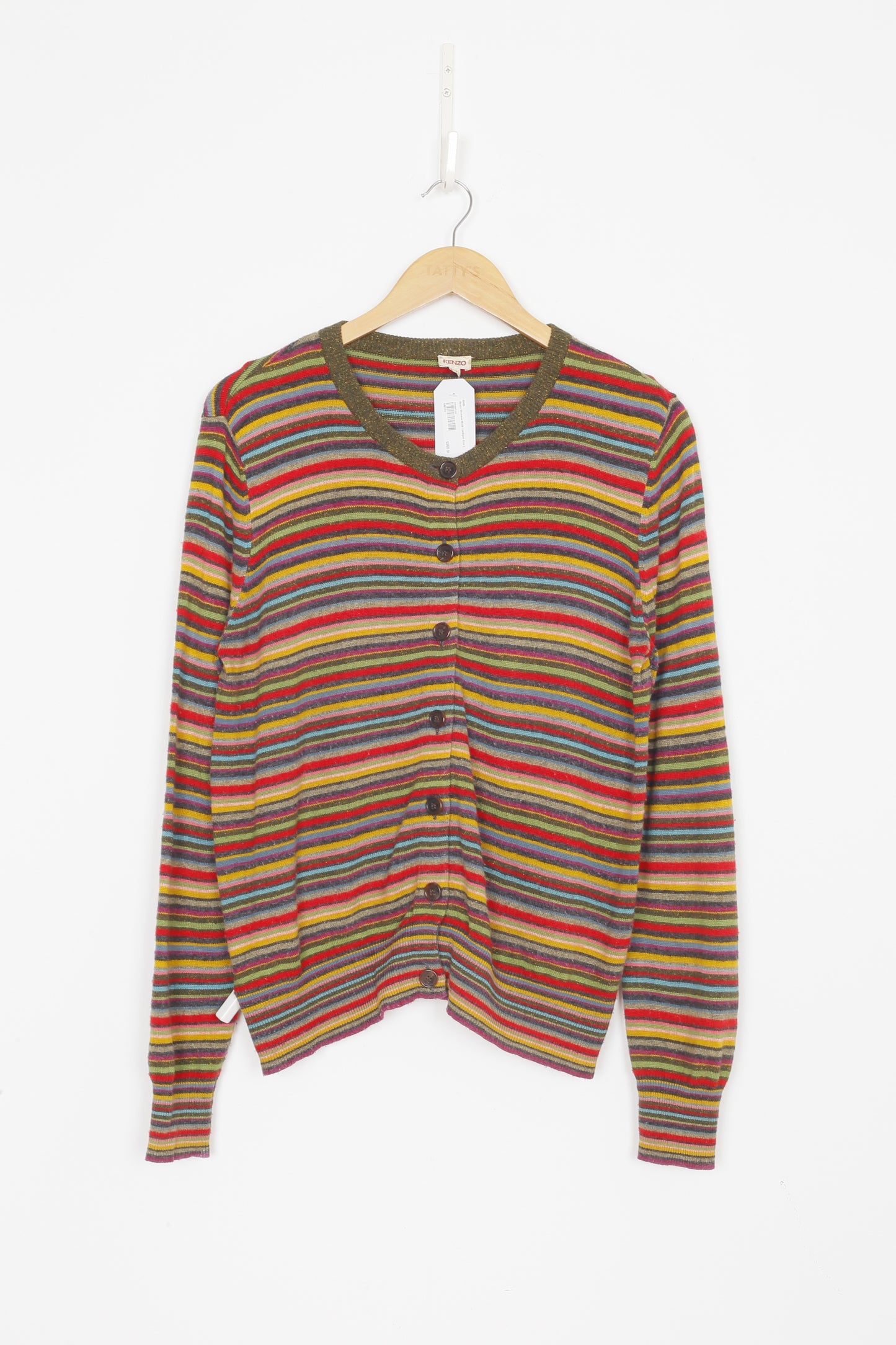 Kenzo Womens Multi Cardigan Size L