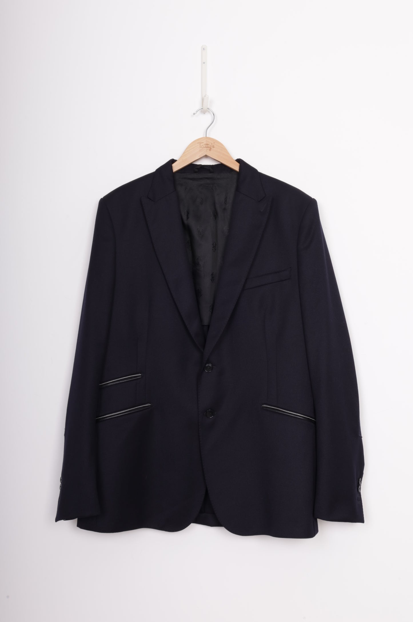 Patrick Hellmann Mens Blue Blazer Size L