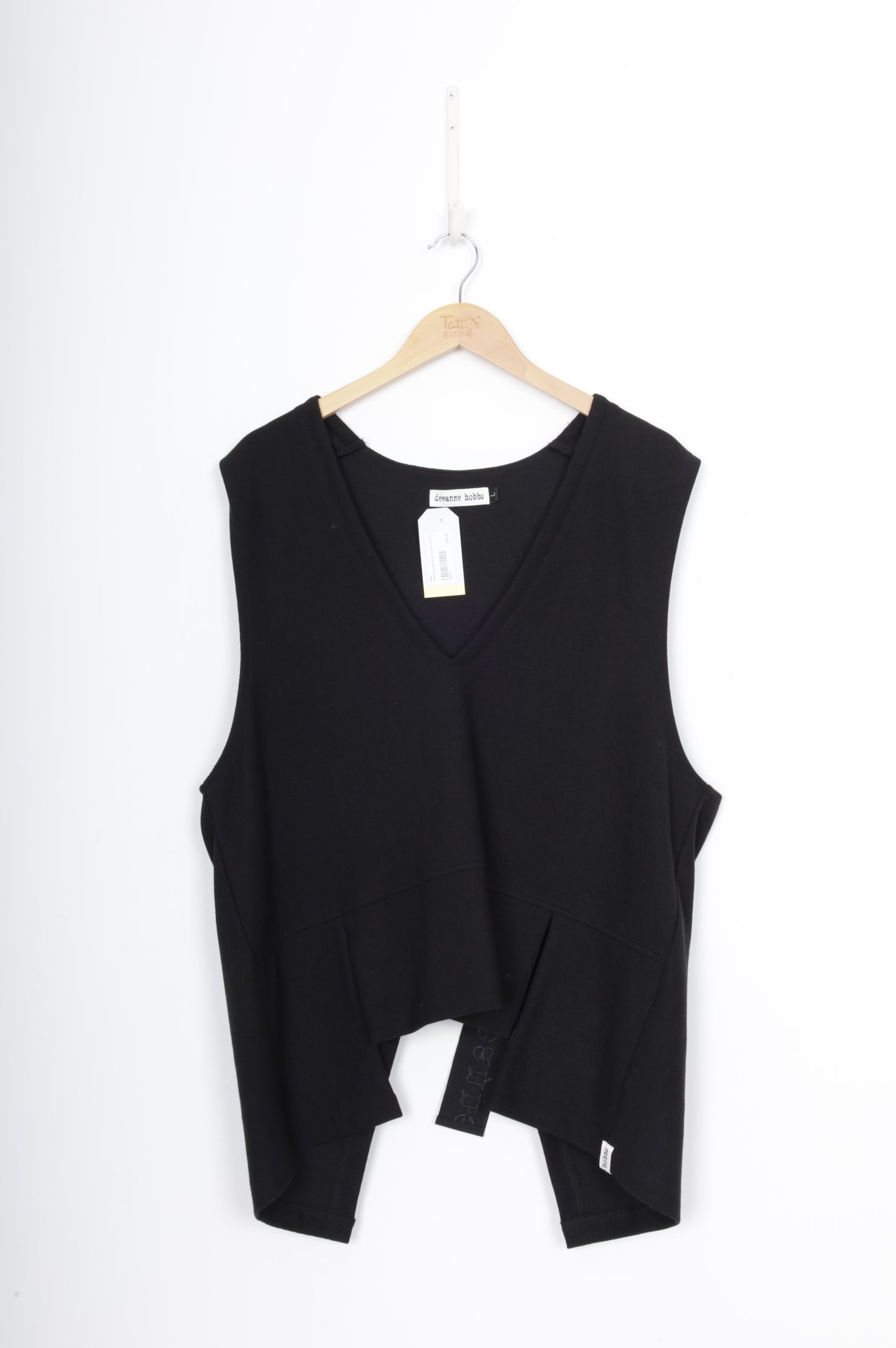 Deeanne Hobbs Womens Black Vest Size L