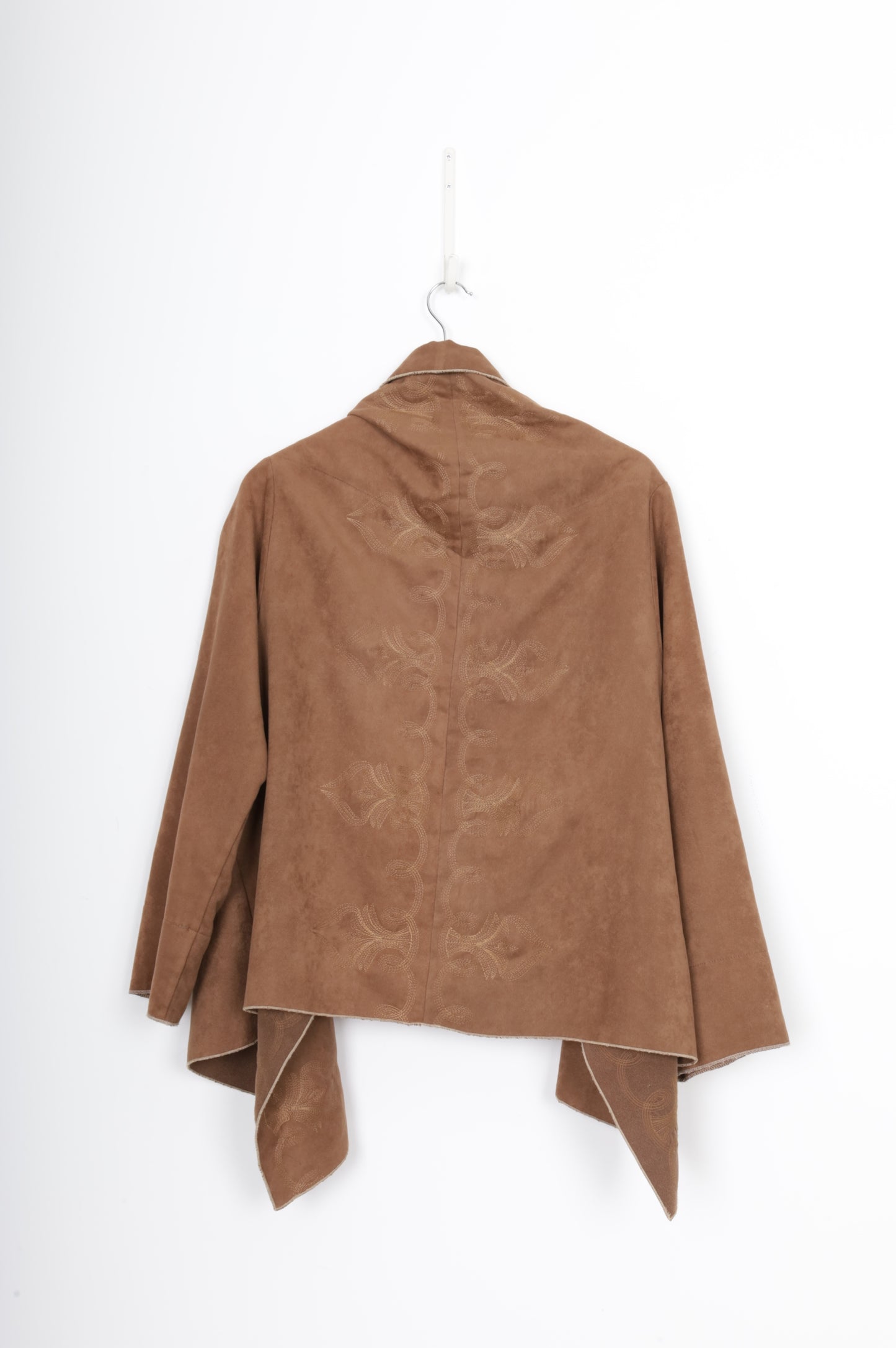 Chocolat Womens Brown Jacket Size 18