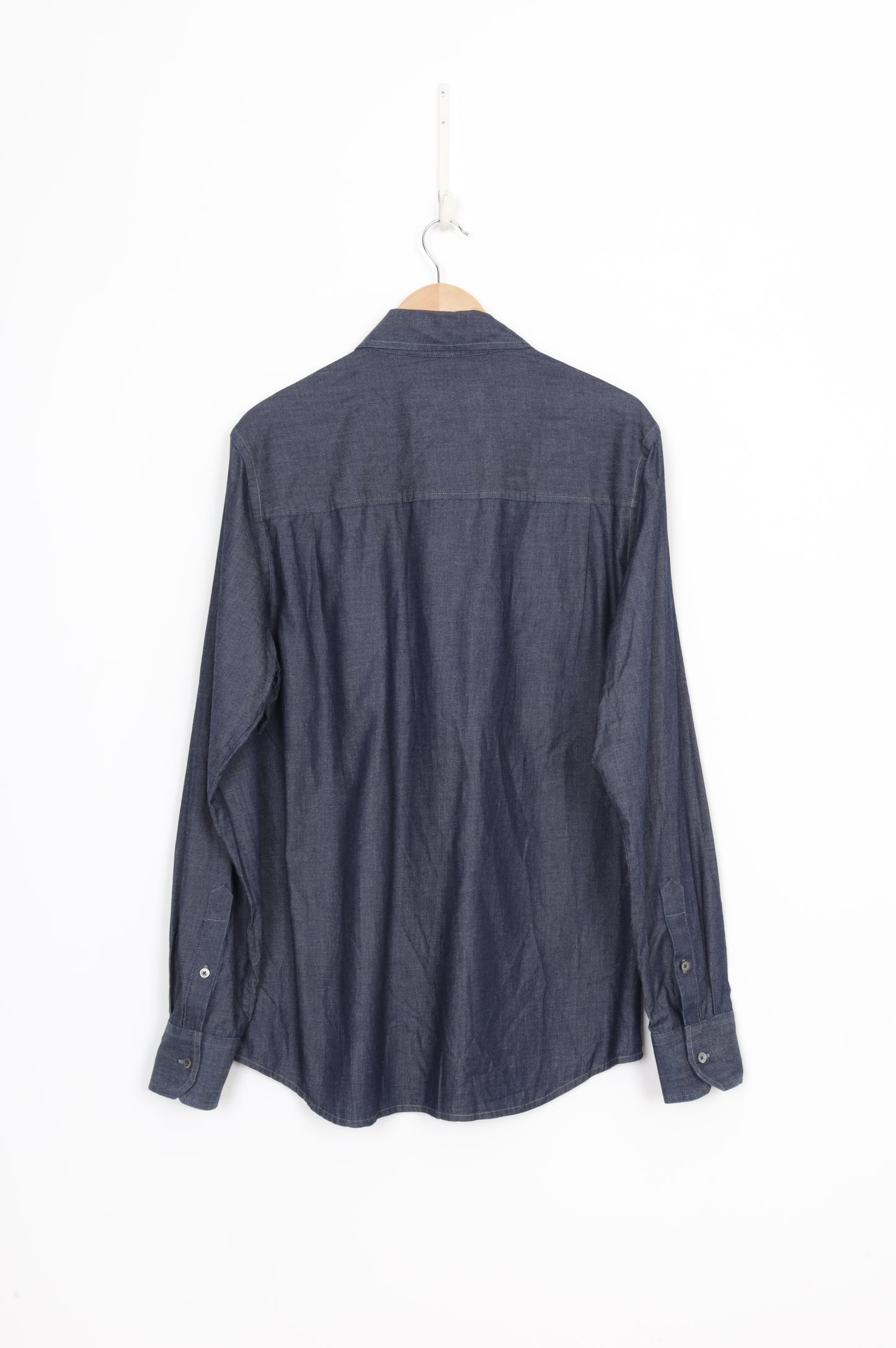 Workshop Mens Blue Shirt Size L