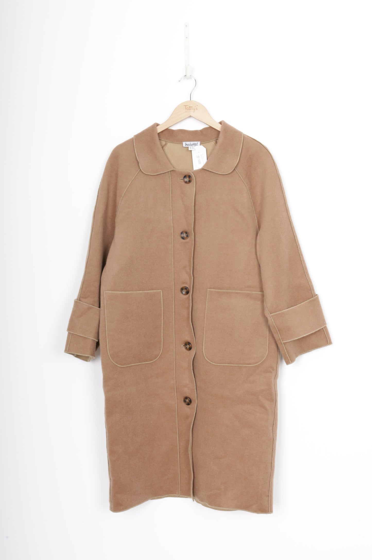 Hailwood Womens Brown Coat Size UK 14